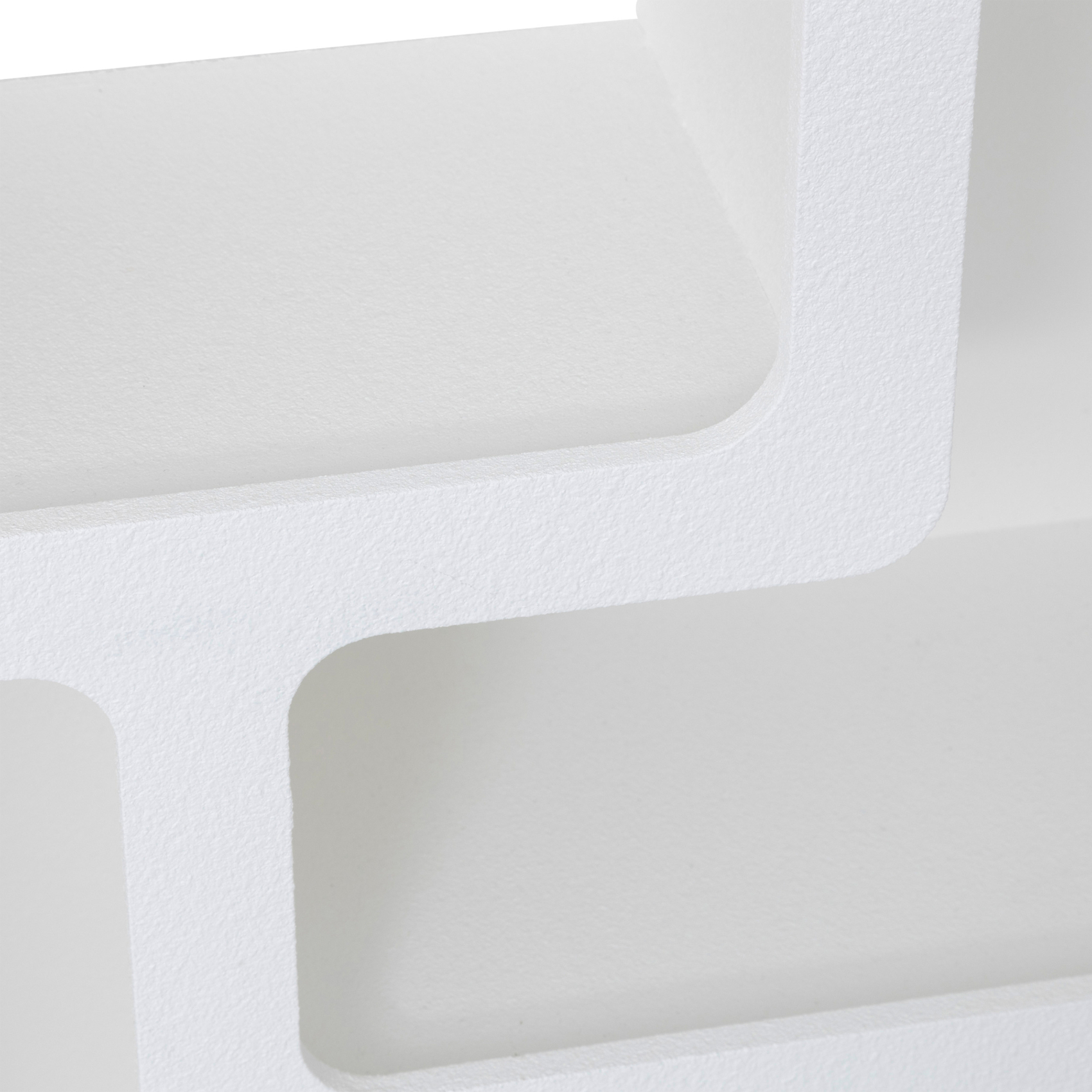Meuble étagère 4 niches en bois — vue 4