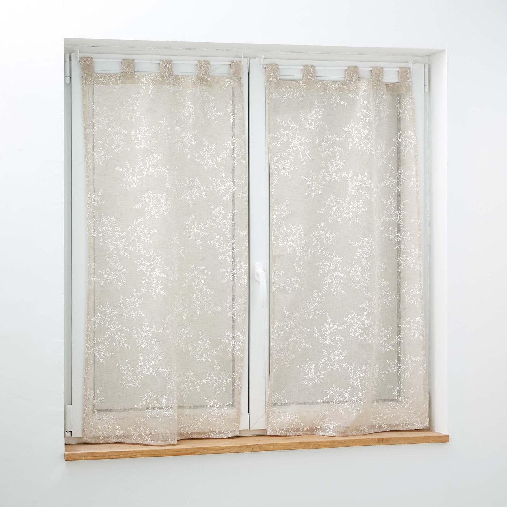 Paire de voilages à passants — vue 5