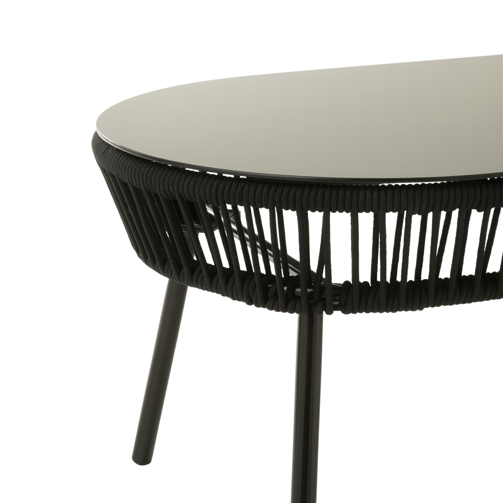 Table basse d’extérieur en fer — vue 3