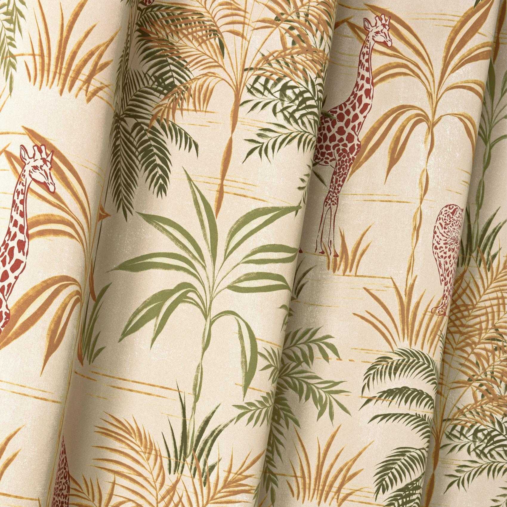 Tissu obscurcissant motif végétal et animal — vue 4