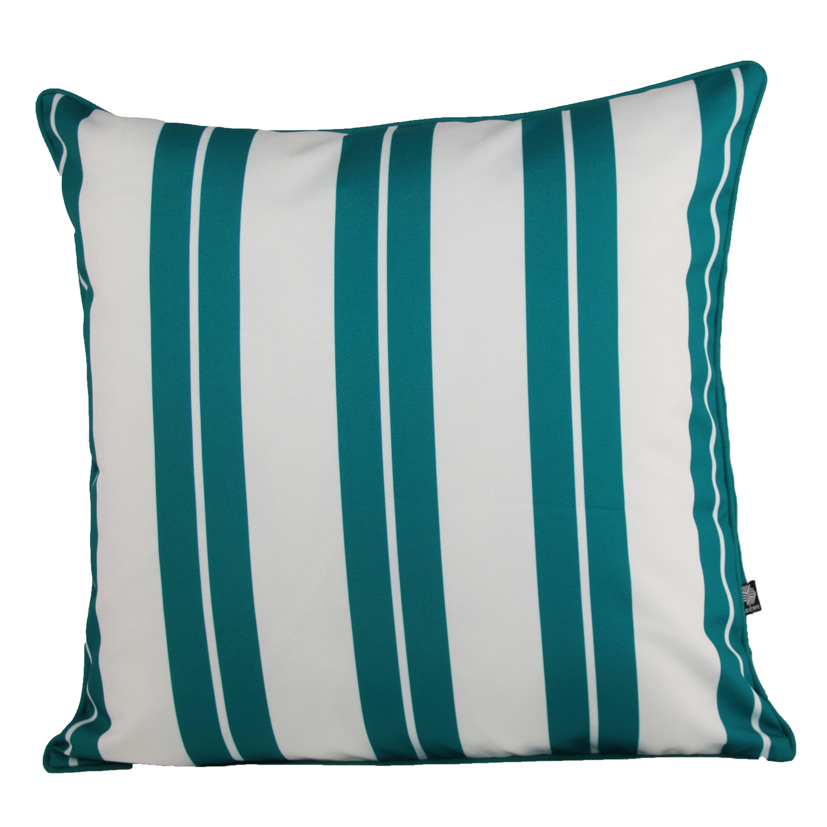 Coussin extérieur à rayures