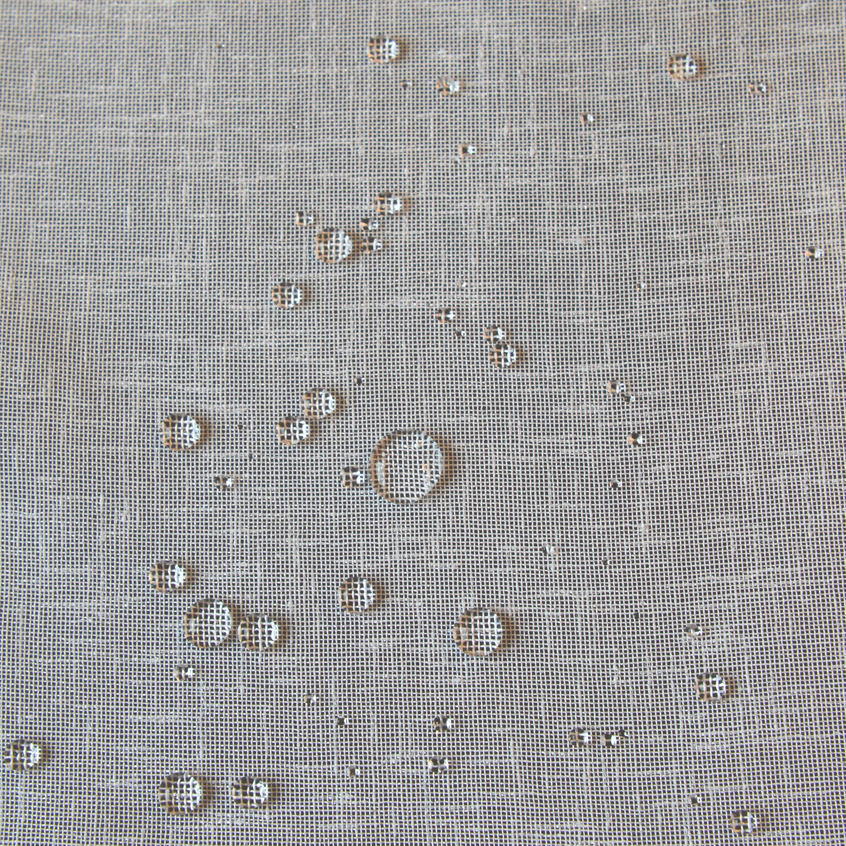 Tissu plombé effet lin — vue 4