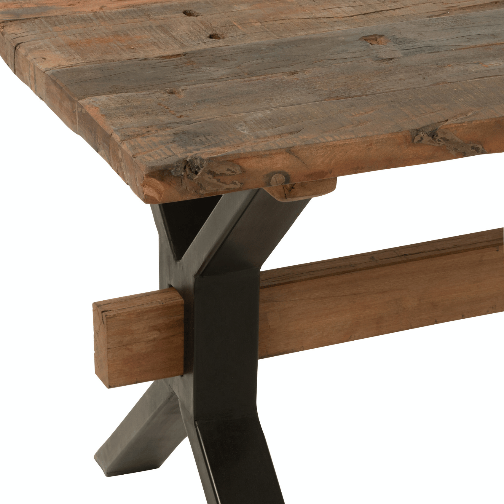 Table vintage en bois — vue 4