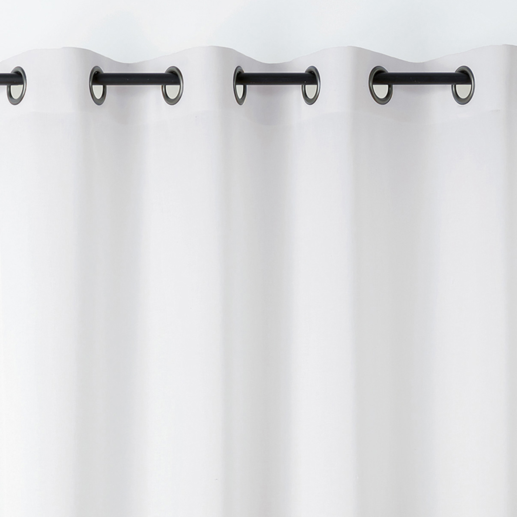 Voilage polycoton toucher doux et souple — vue 4