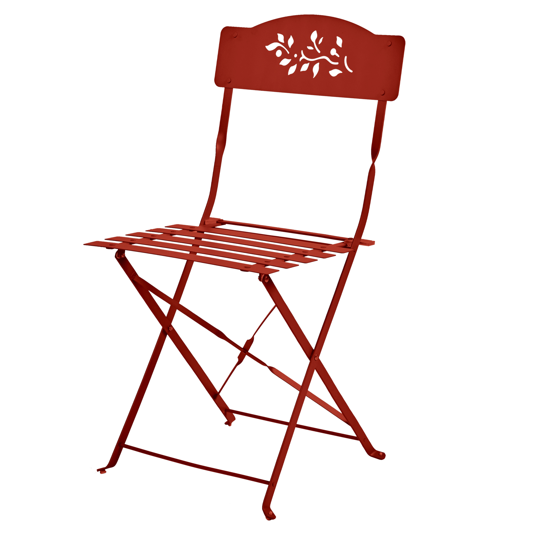 Lot de deux chaises de jardin pliante en acier — vue 5