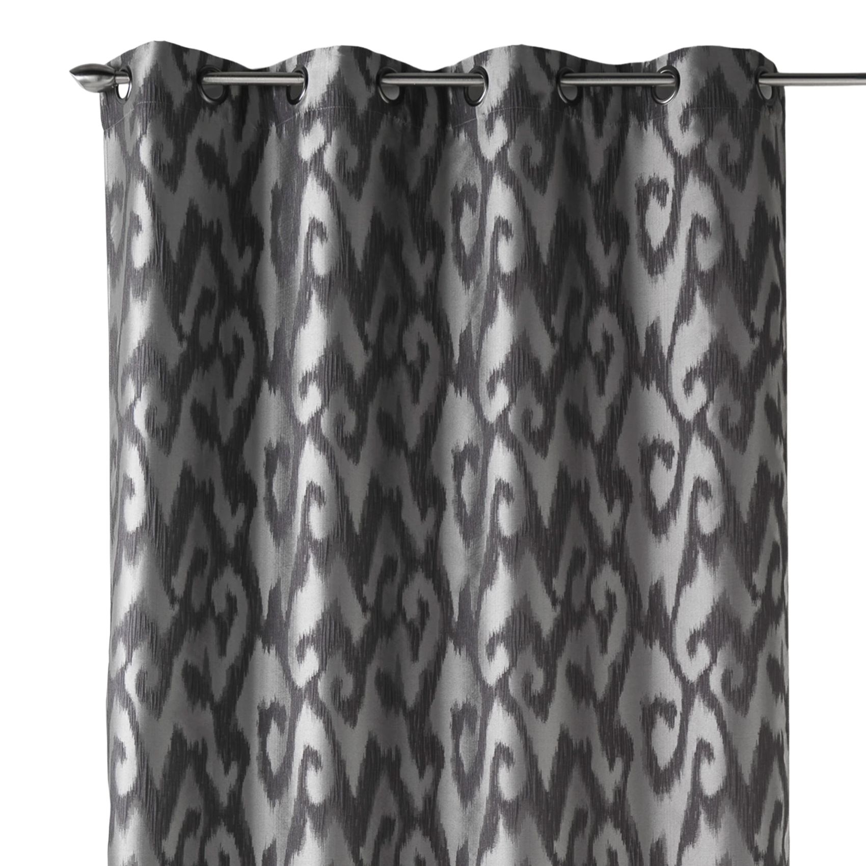 Rideau tamisant en jacquard motifs baroques — vue 3