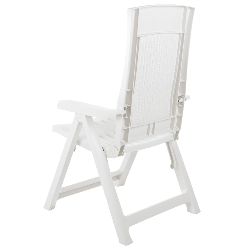 Lot de 2 chaises de jardin inclinables pliantes — vue 4