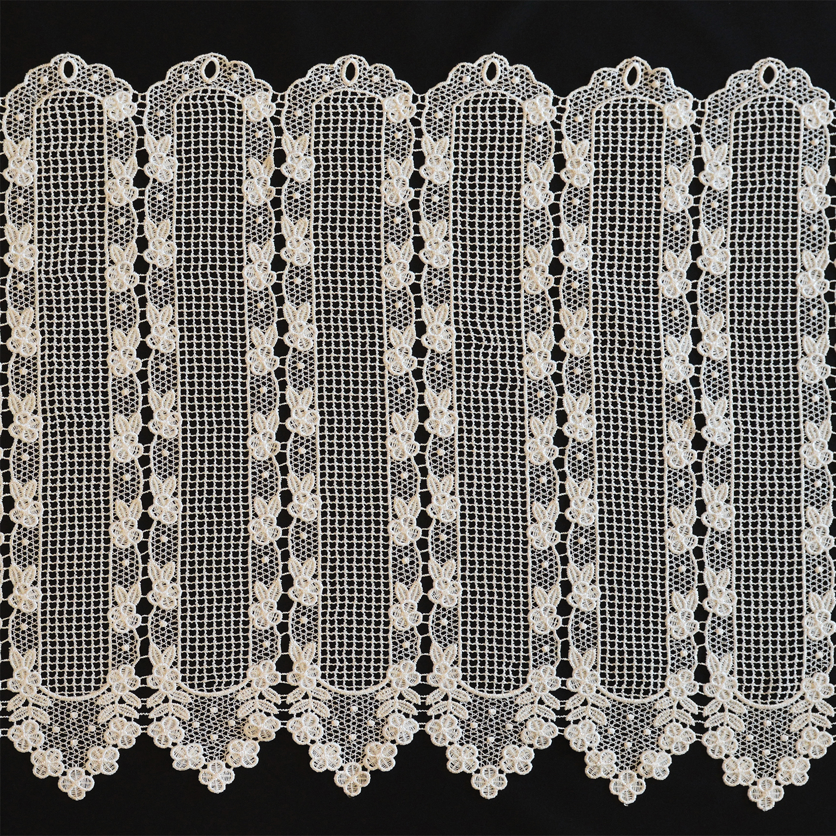 Brise Bise macramé motif fleurs