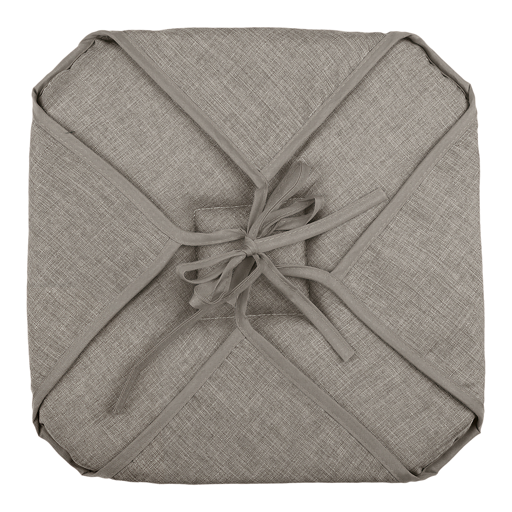 Galette de chaise italienne et unie — vue 3