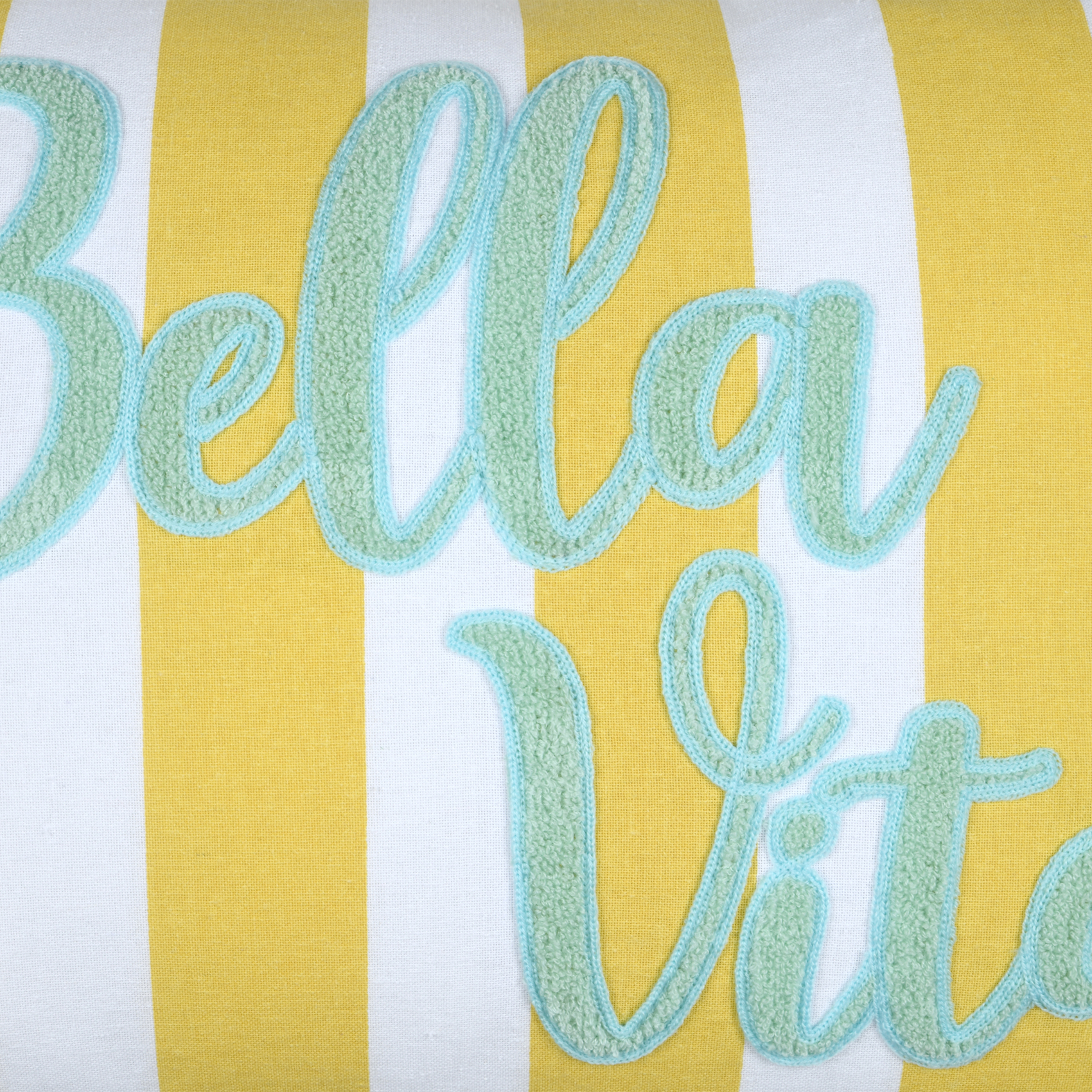 Coussin polycoton BELLA VITA — vue 3