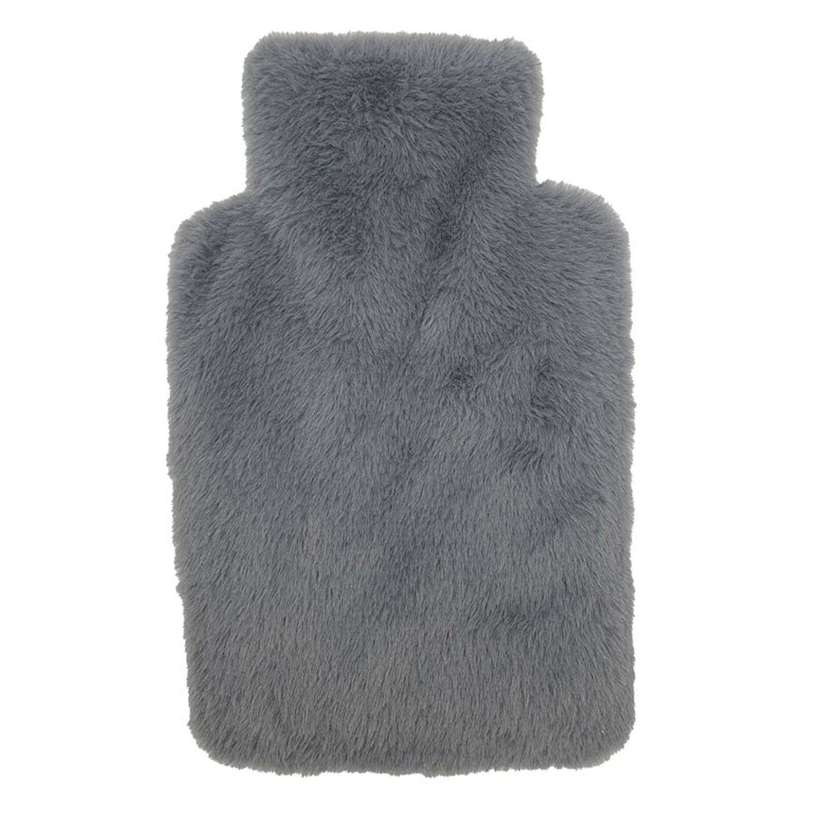 Bouillotte sèche billes de céramiques avec housse en fourrure