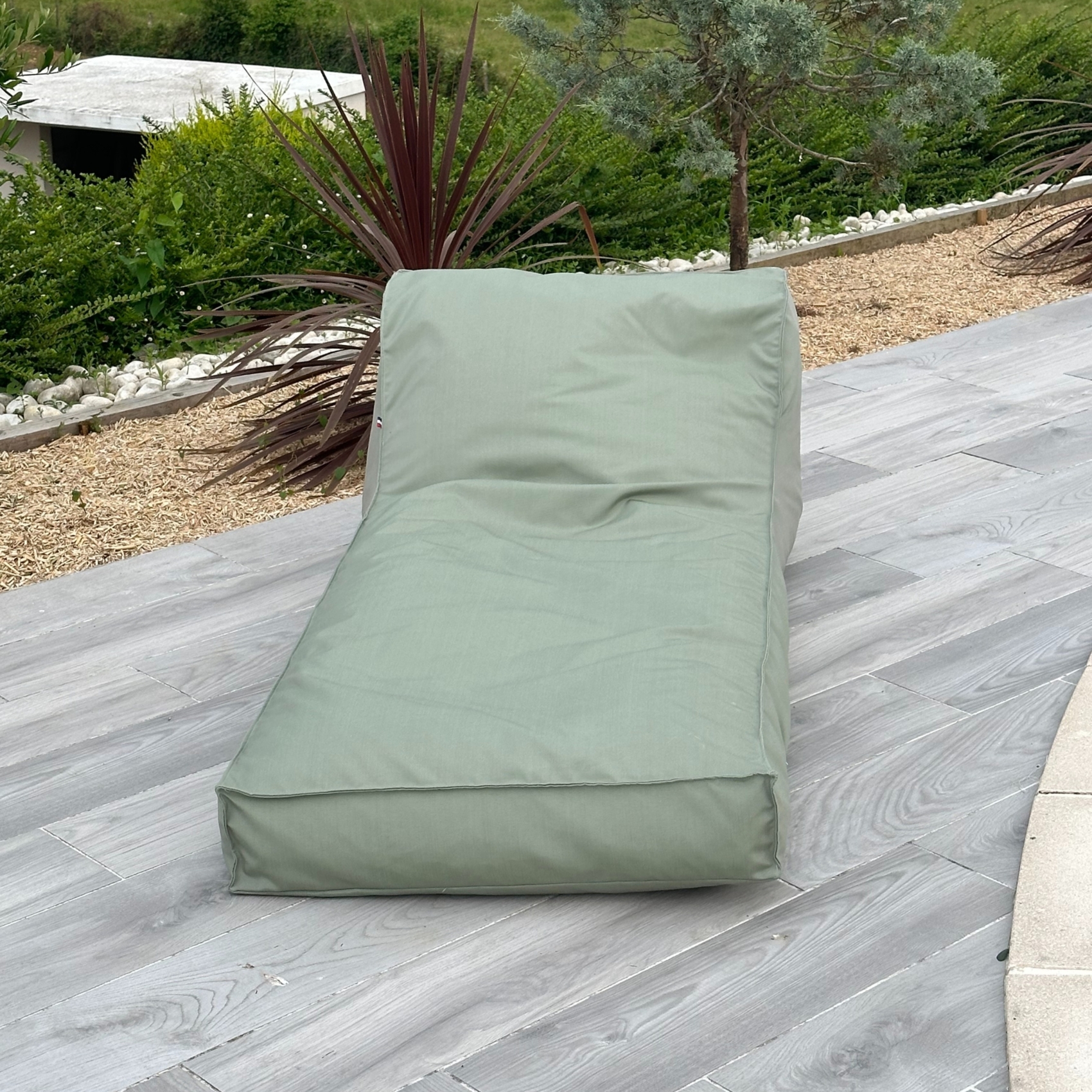 Matelas bain de soleil en microbille