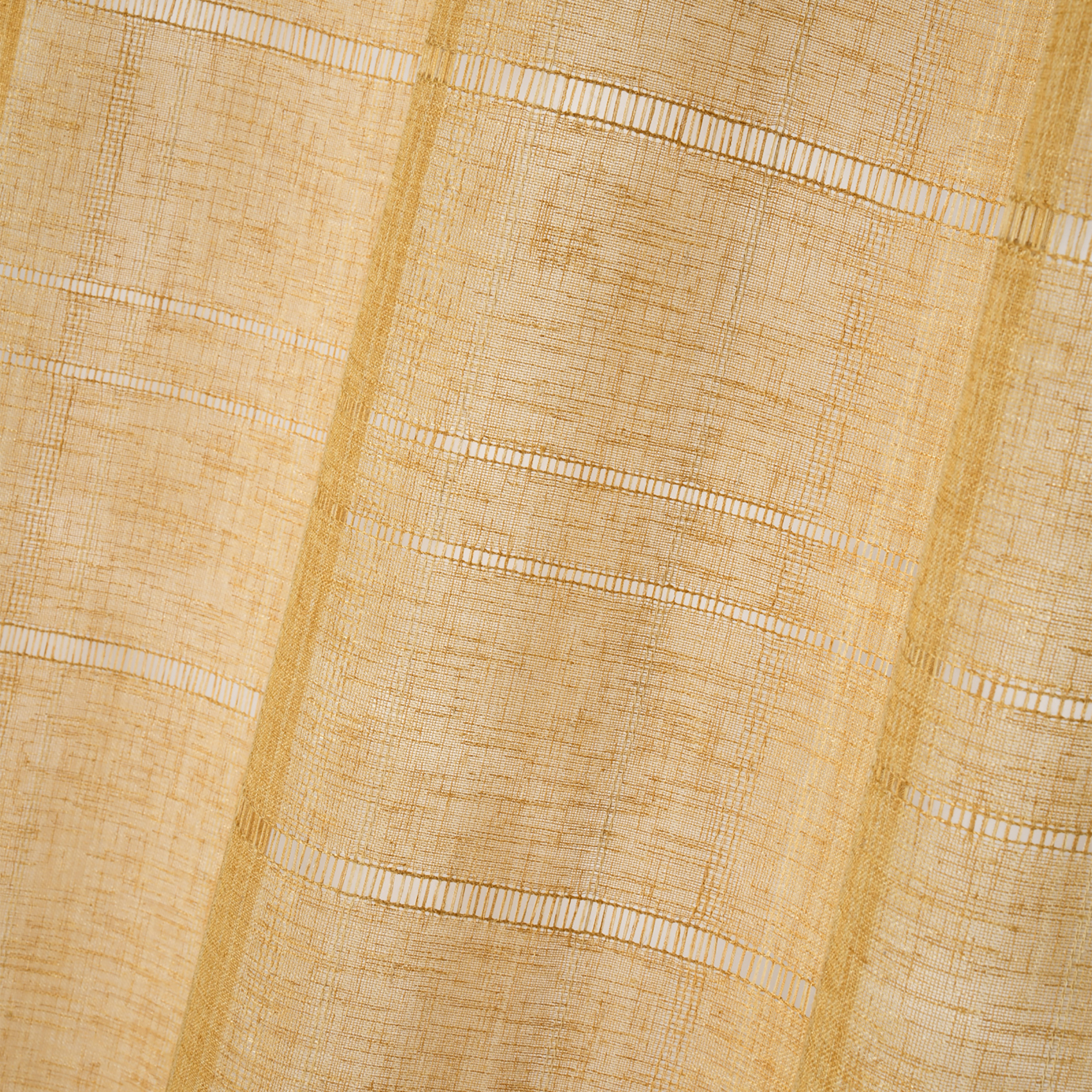 Voilage ajouré à oeillets effet matière — vue 3