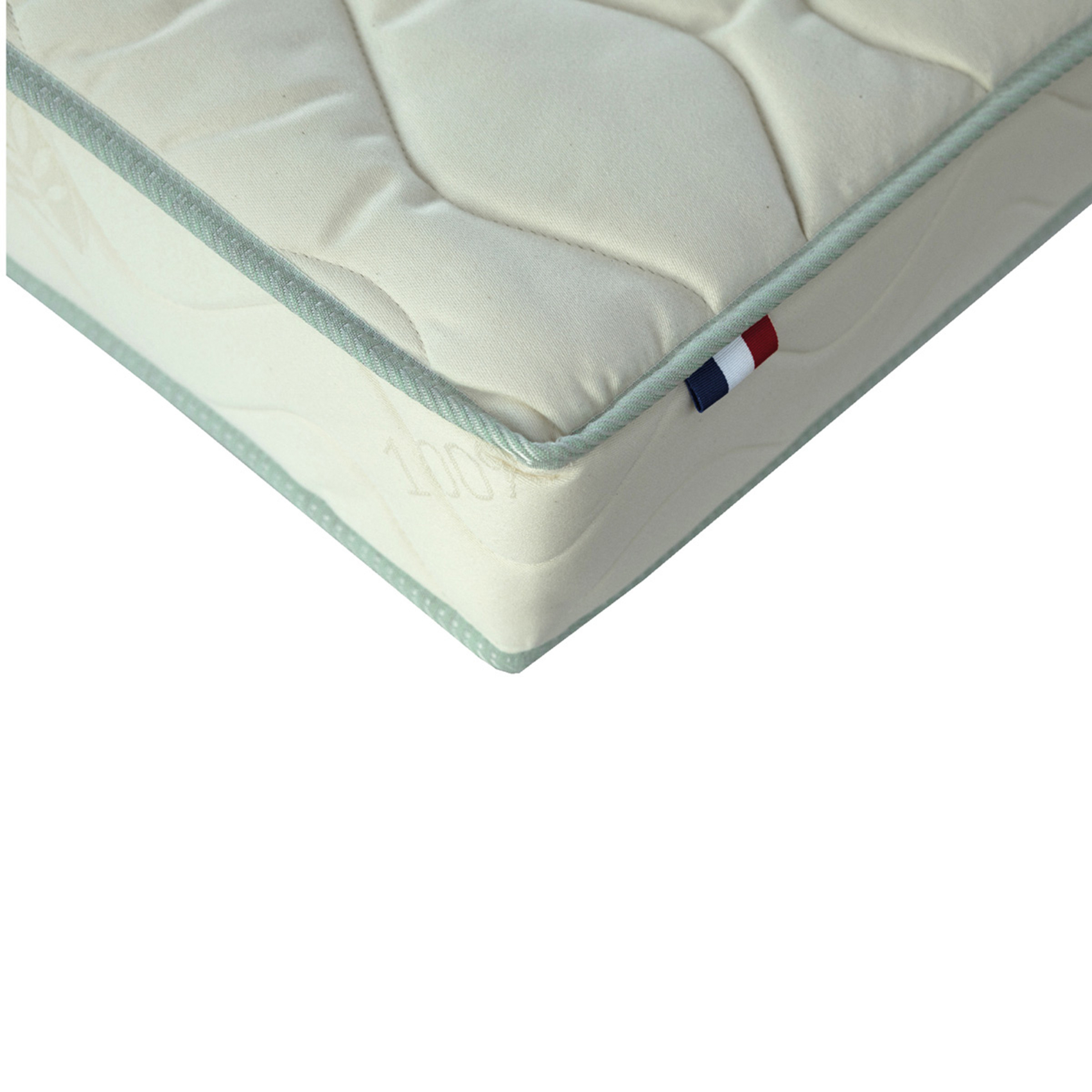Matelas bébé face été / face hiver en coton bio soutien ferme — vue 4