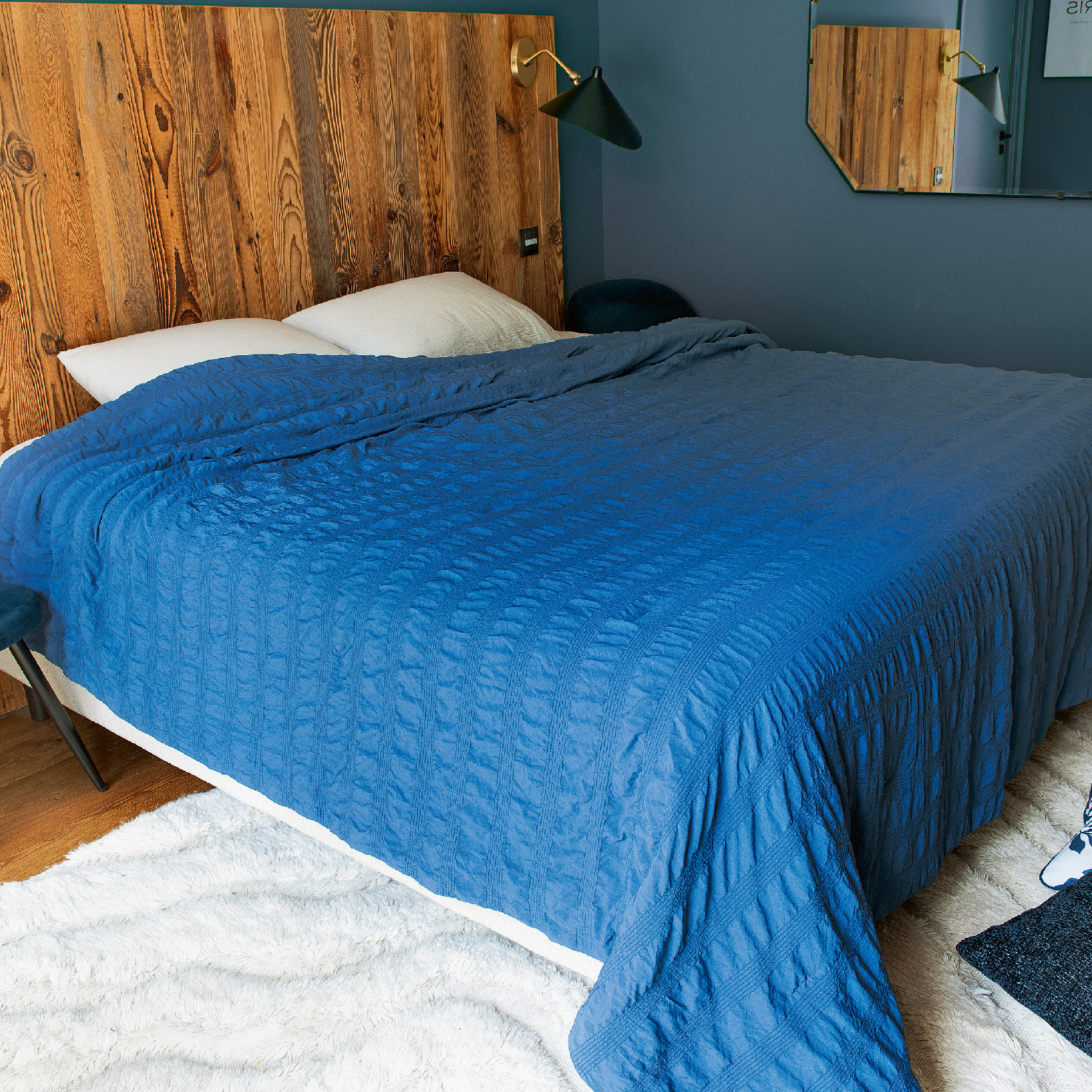 Jeté de lit Effet Seersucker — vue 5