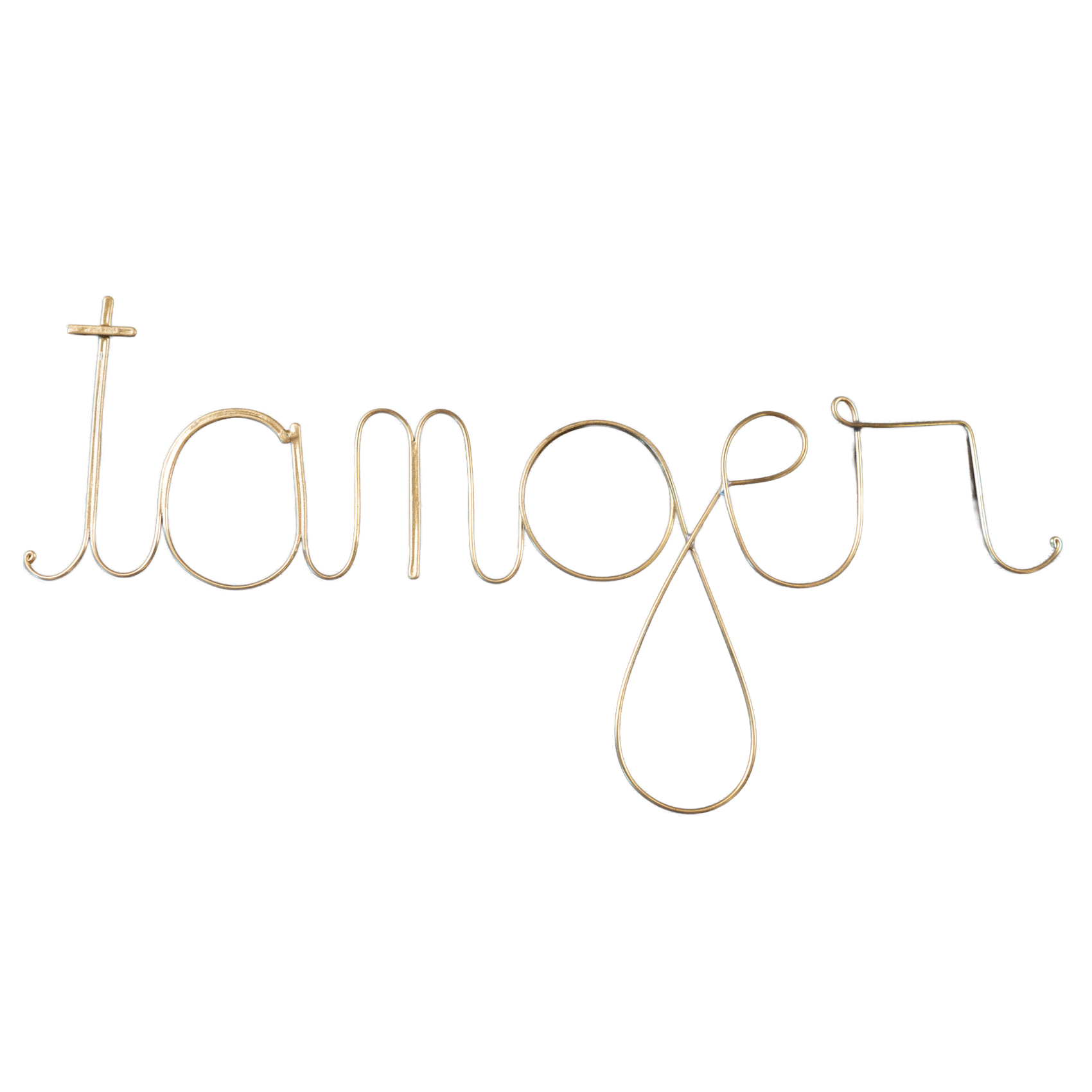 Mot  fil de laiton TANGER