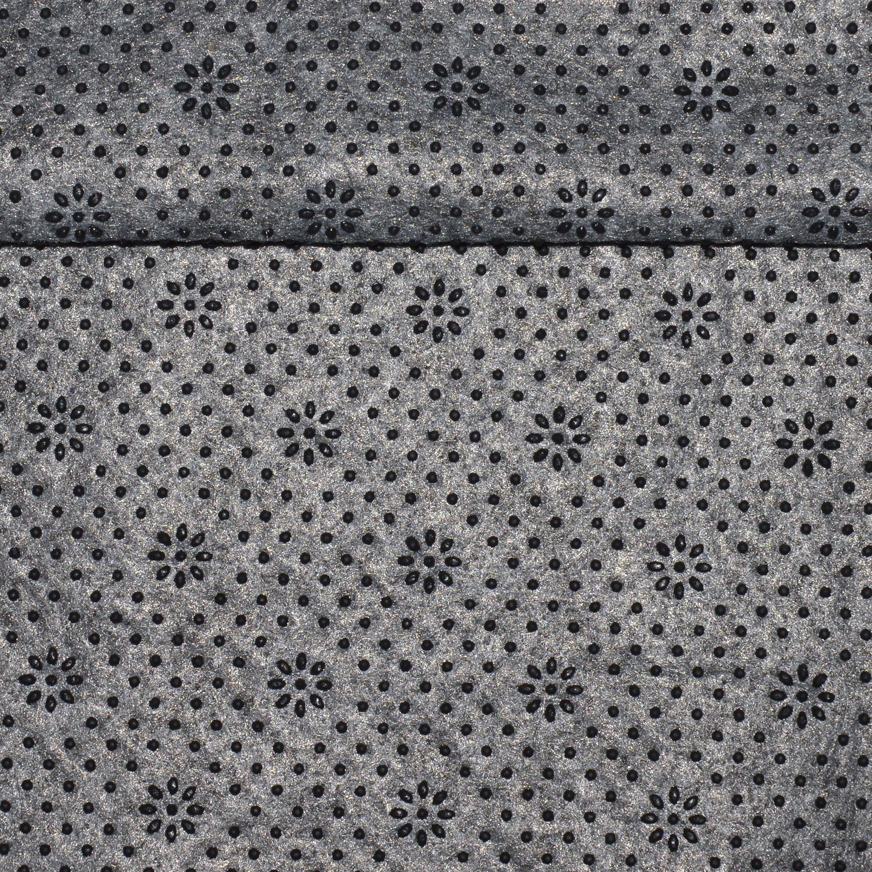 Tissu antidérapant feutrine grise — vue 3