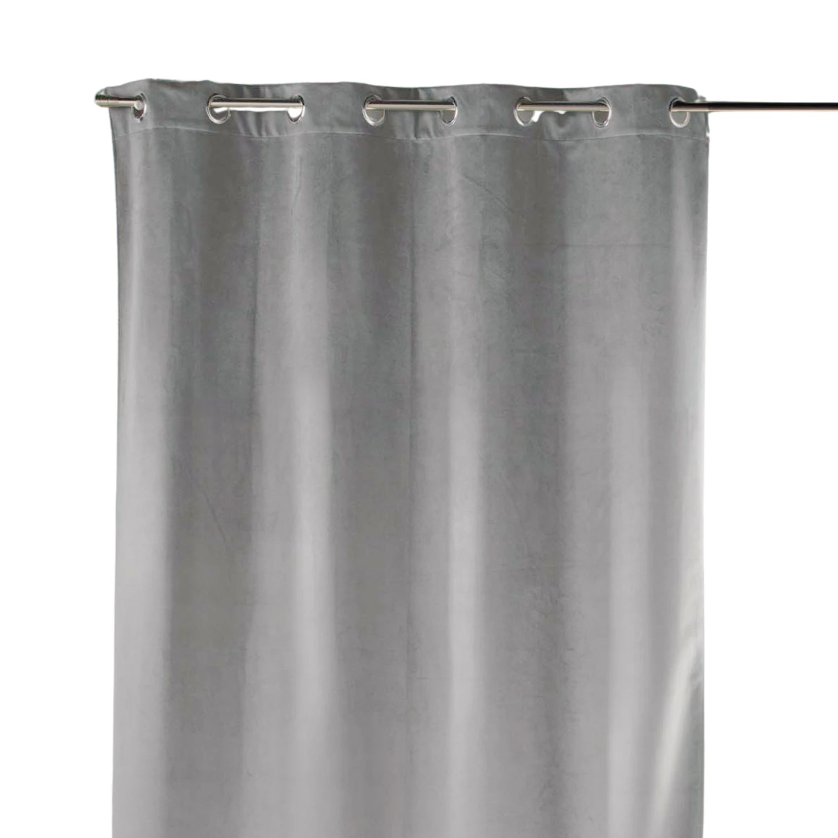 Rideau en velours tamisant fluide — vue 5