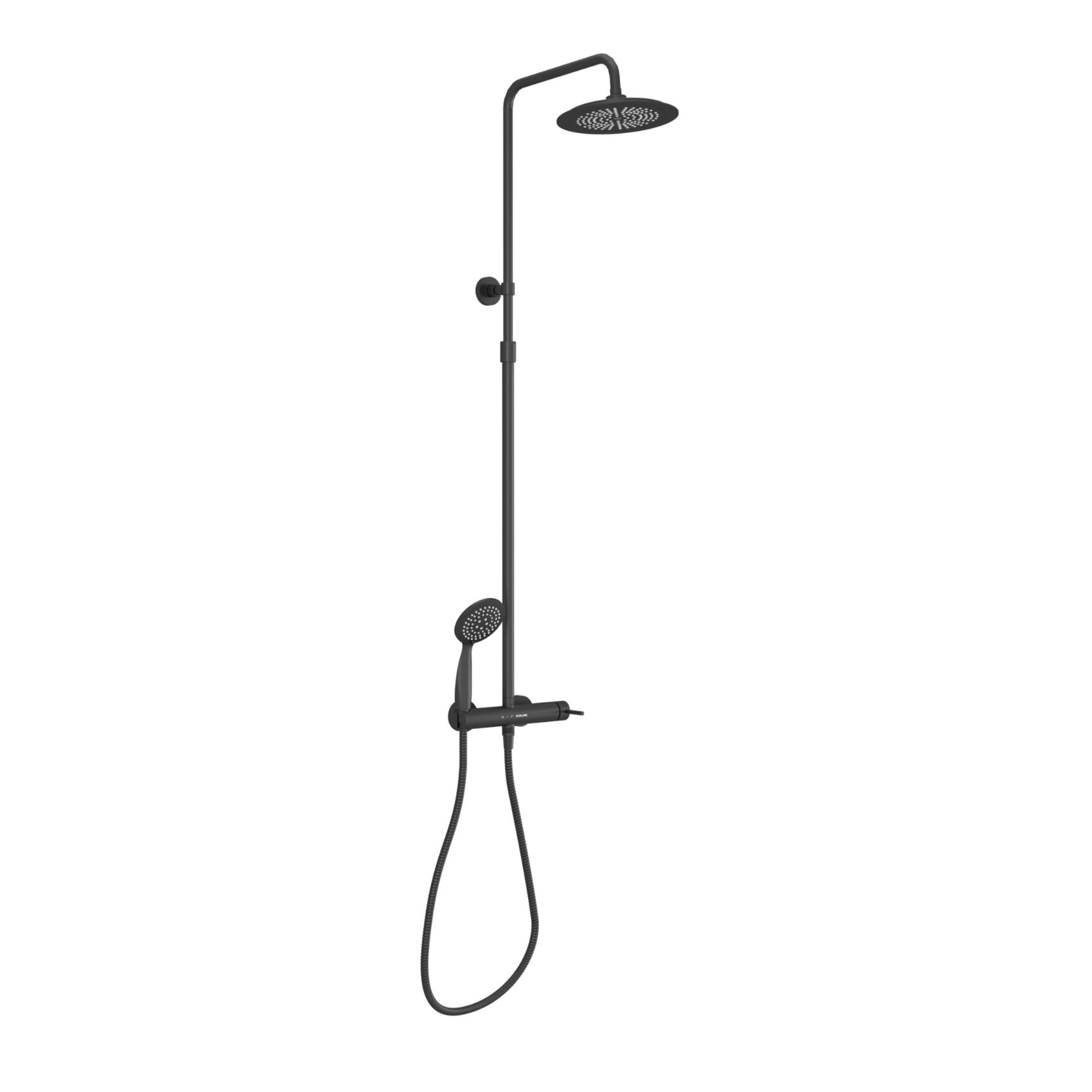 Colonne de douche mécanique noire