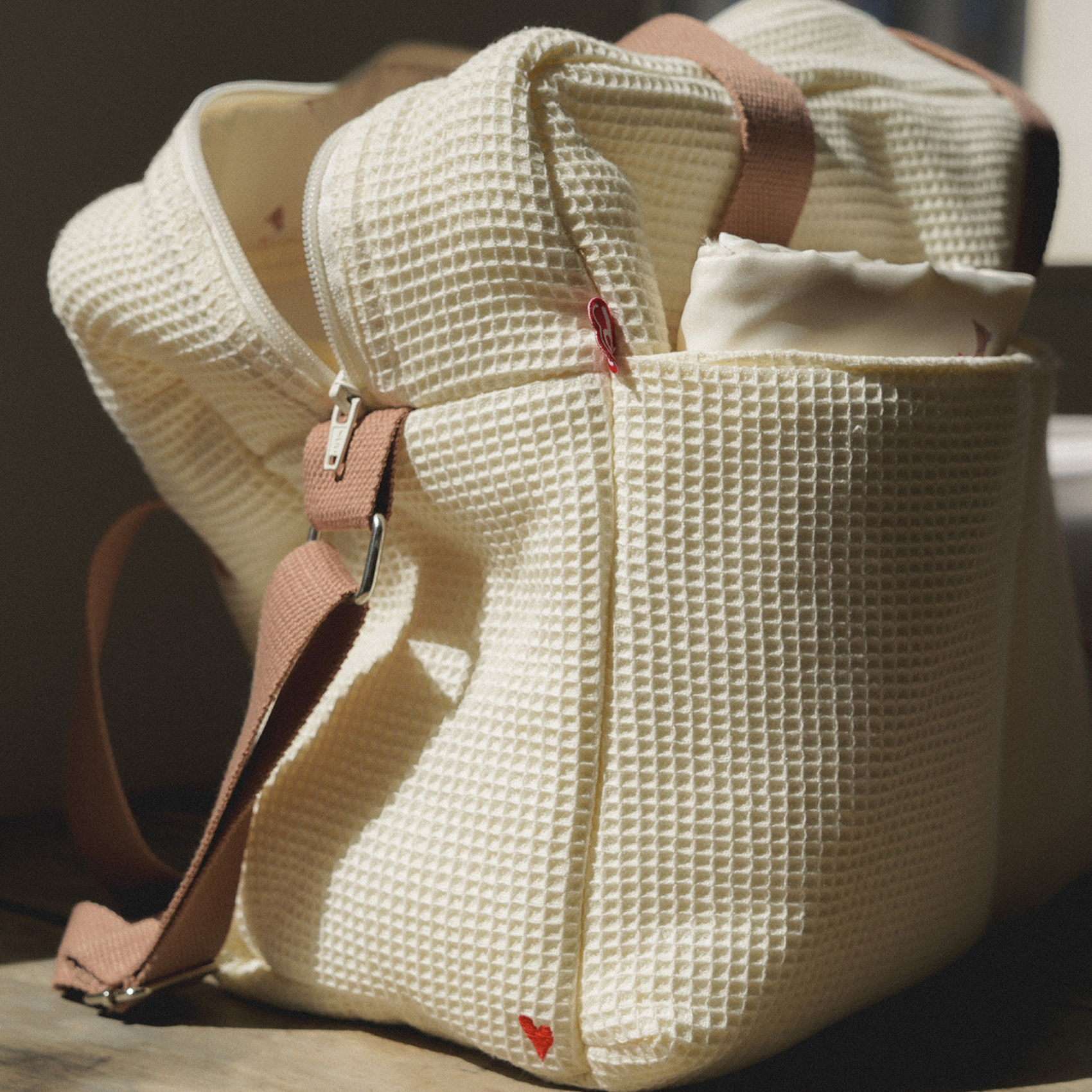 Sac à langer Love avec matelas à langer de voyage — vue 3