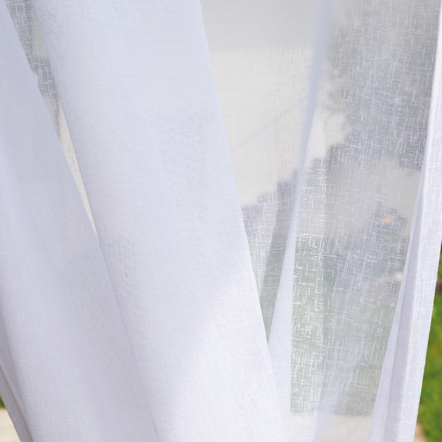 Voilage déperlant à oeillets — vue 3