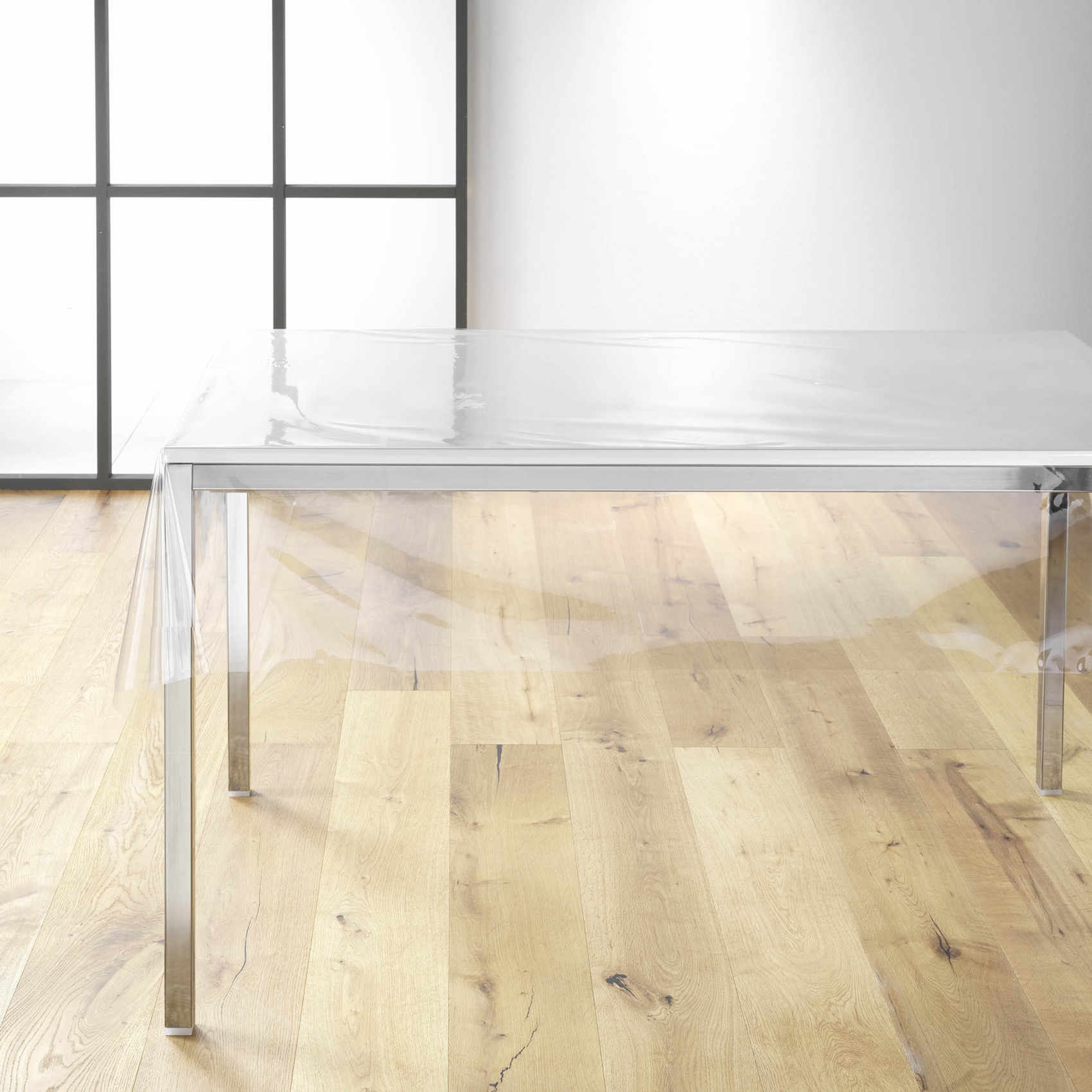 Toile cirée transparente intermédiaire sur mesure 1 mm — vue 3