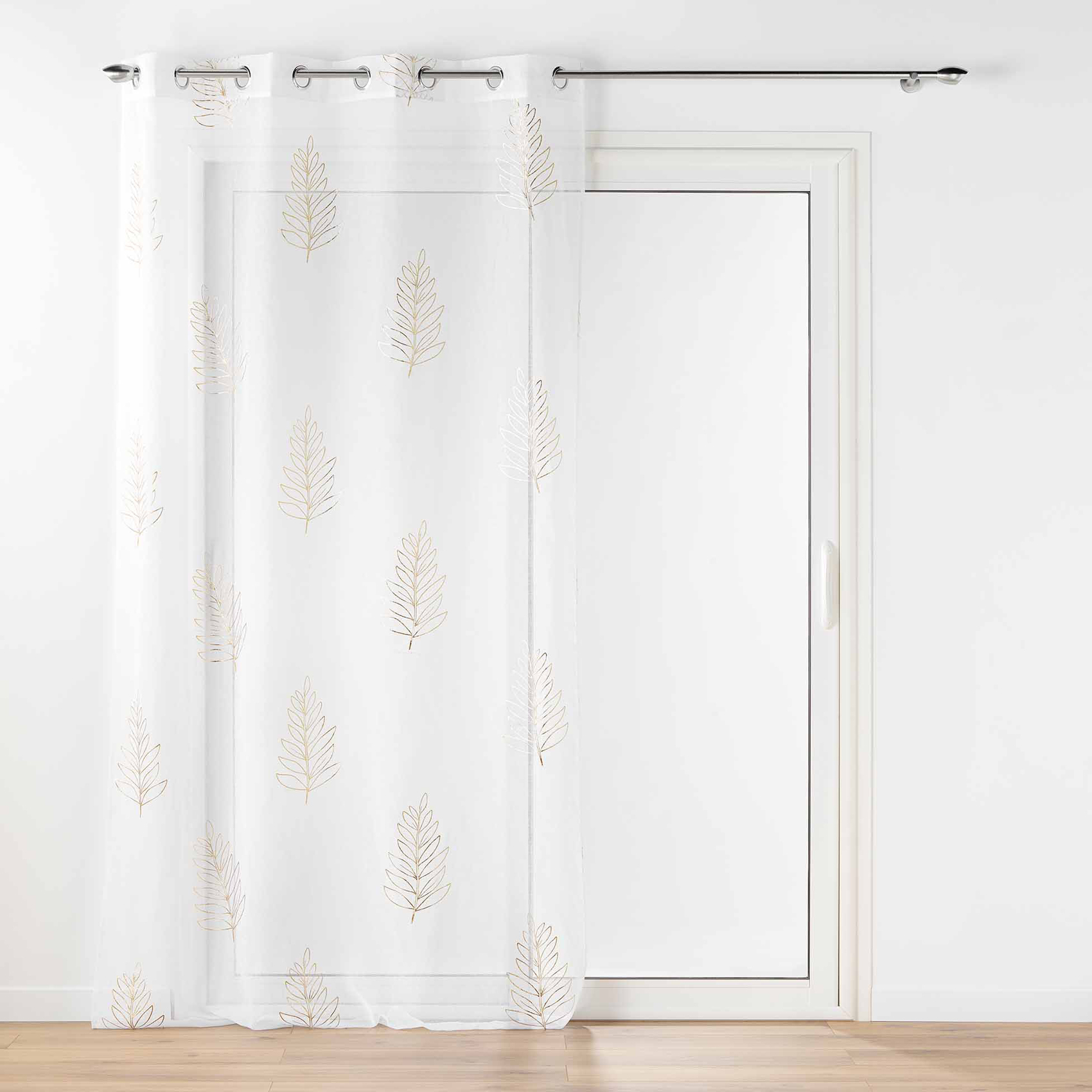 Voilage aux impressions métallisées — vue 3