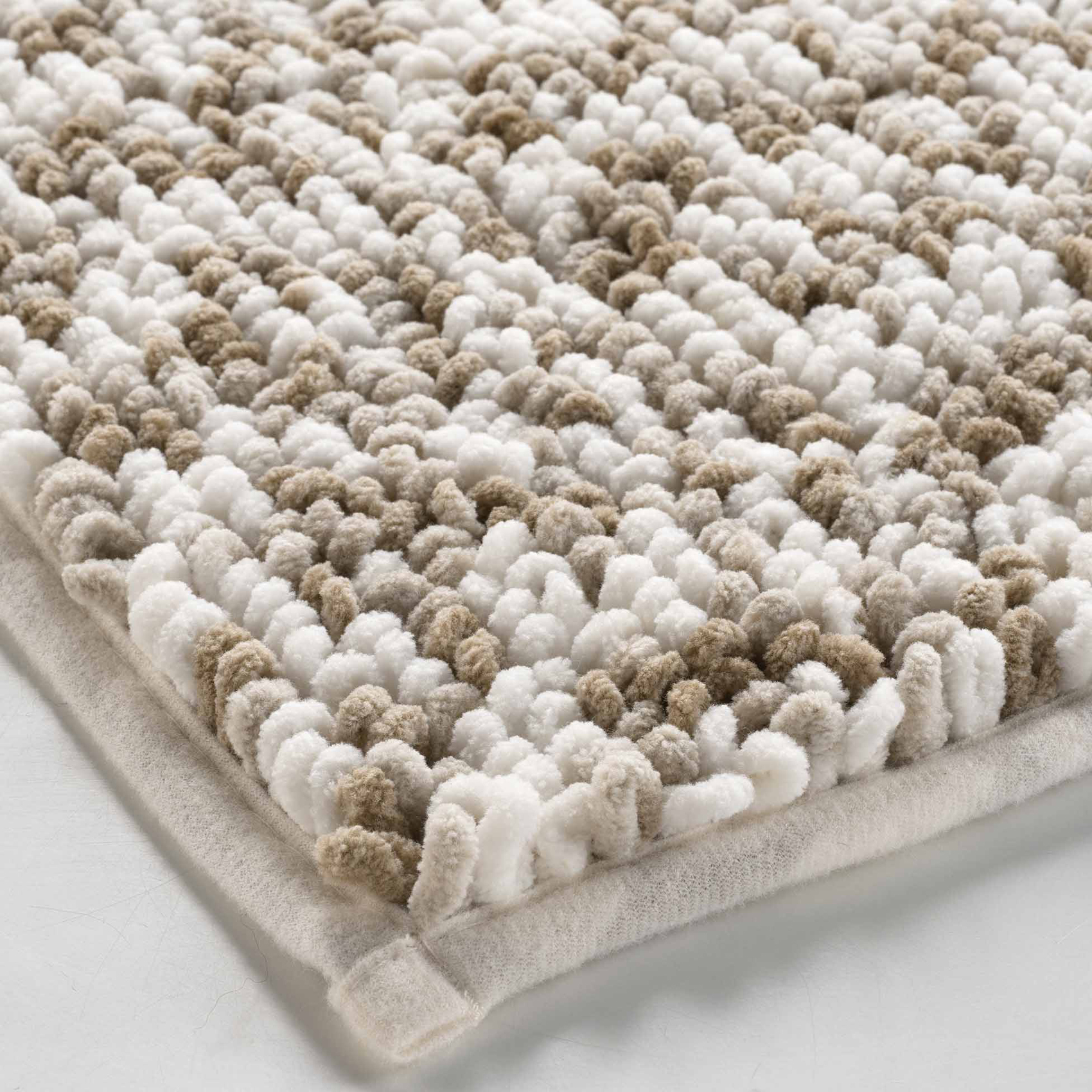 Tapis de Bain en microfibre tricolore — vue 3