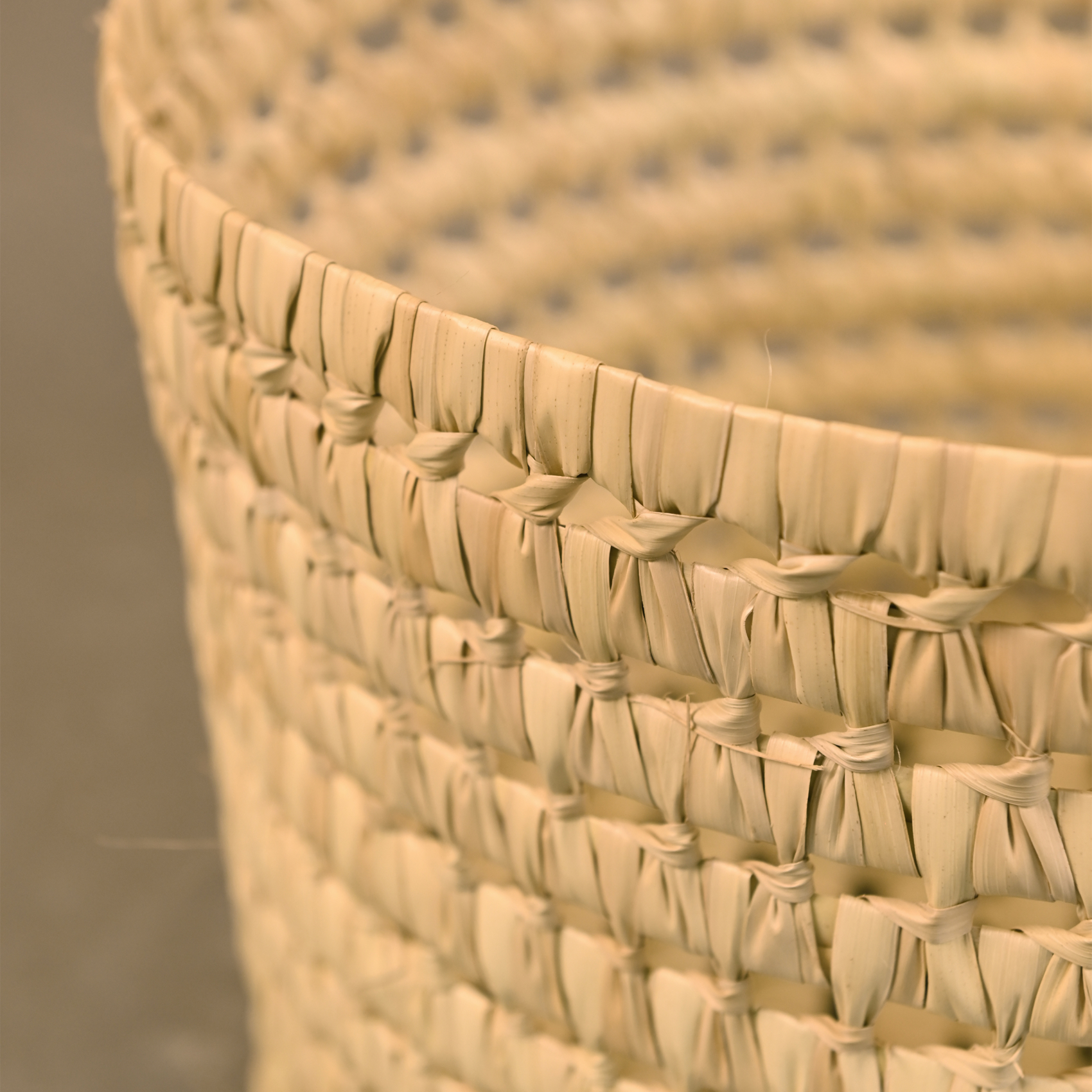 Cache pot feuilles de palmier — vue 4