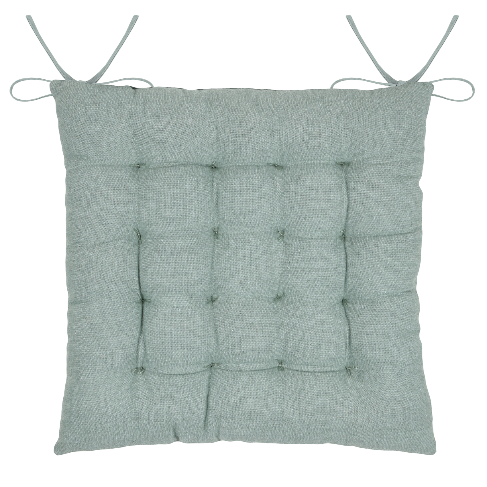 Galette de chaise motif floral — vue 4