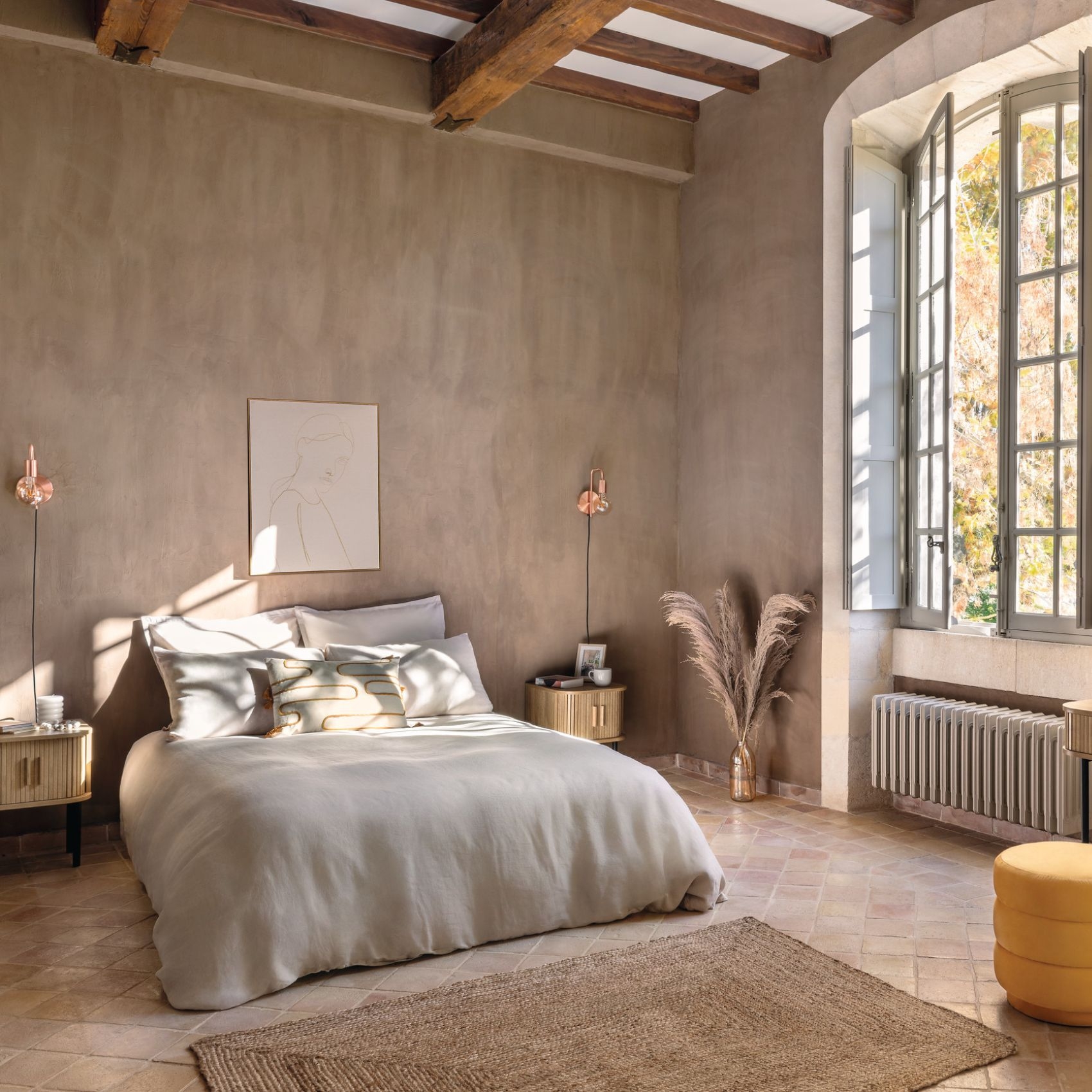 Tapis rectangulaire en jute — vue 6