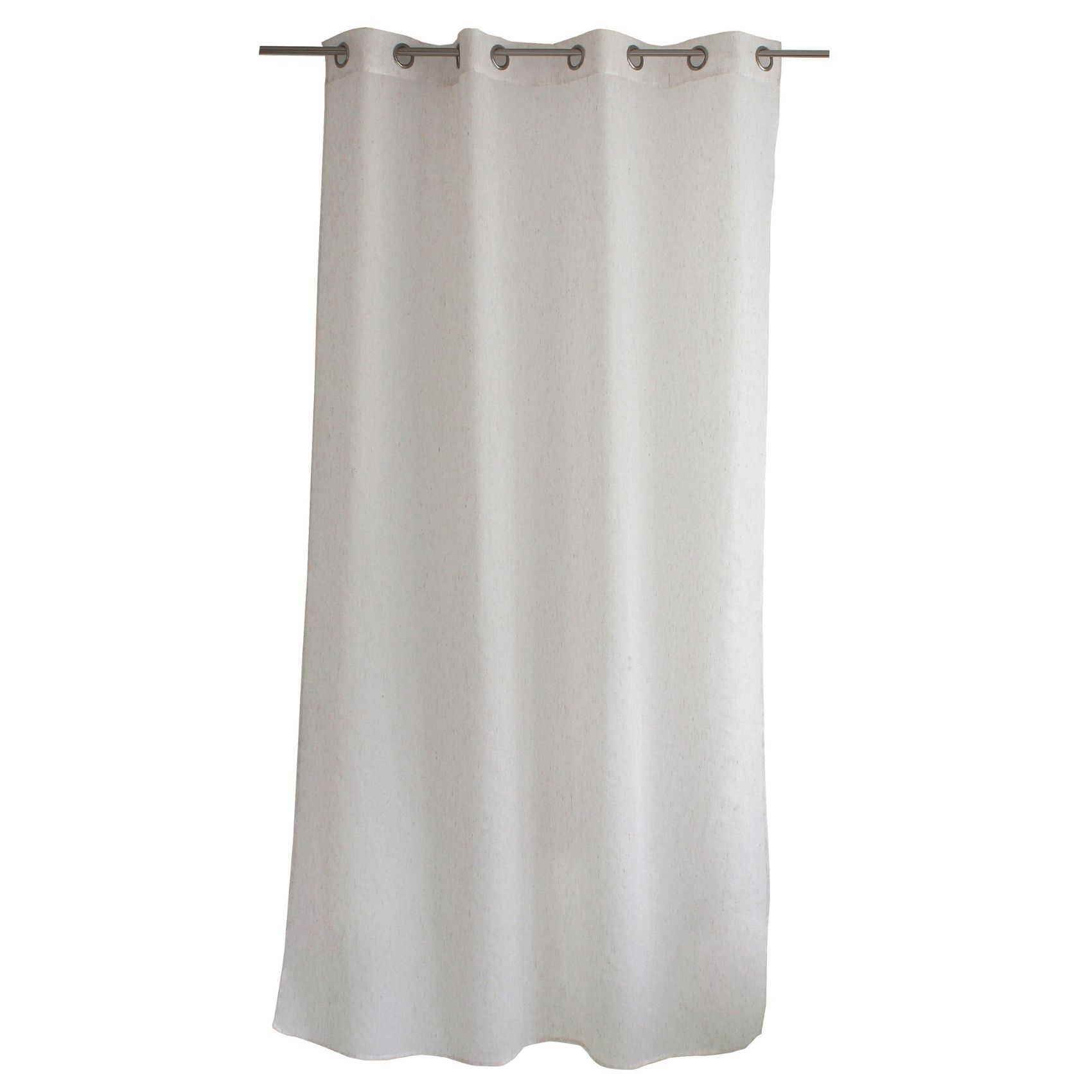 Voilage en polylin à œillets