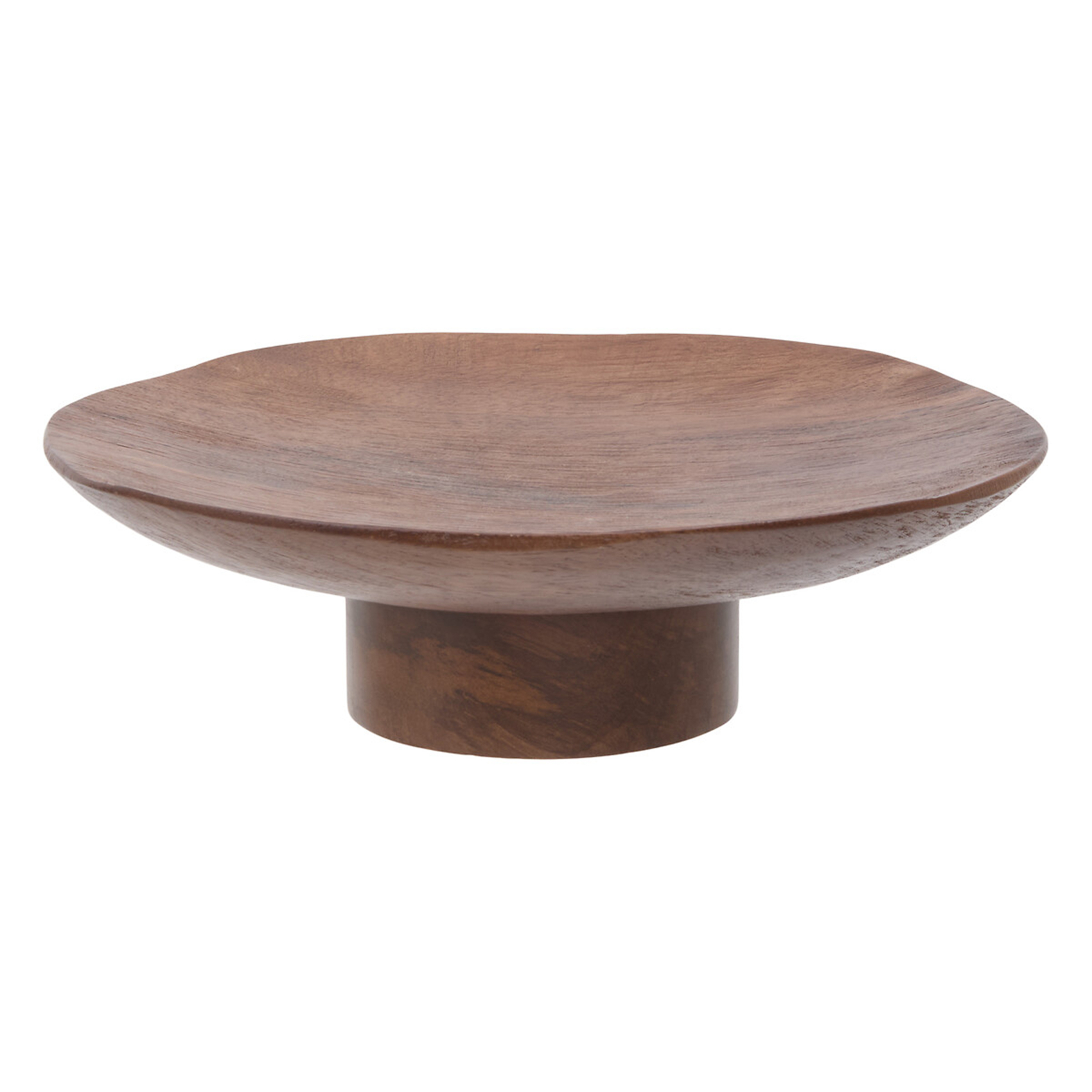 Plateau sur pied en bois de manguier