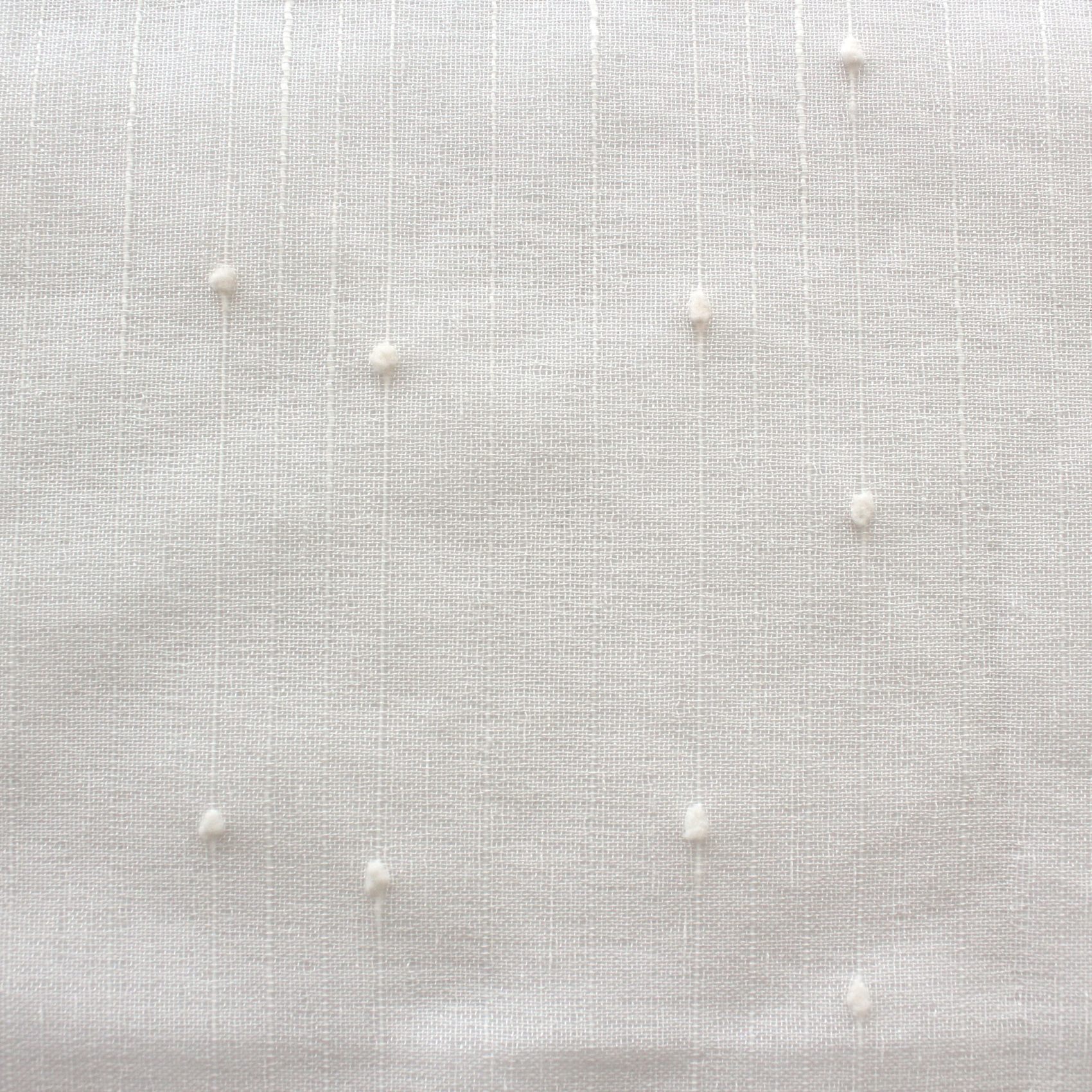 Paire de petits voilages plumetis effet lin — vue 6