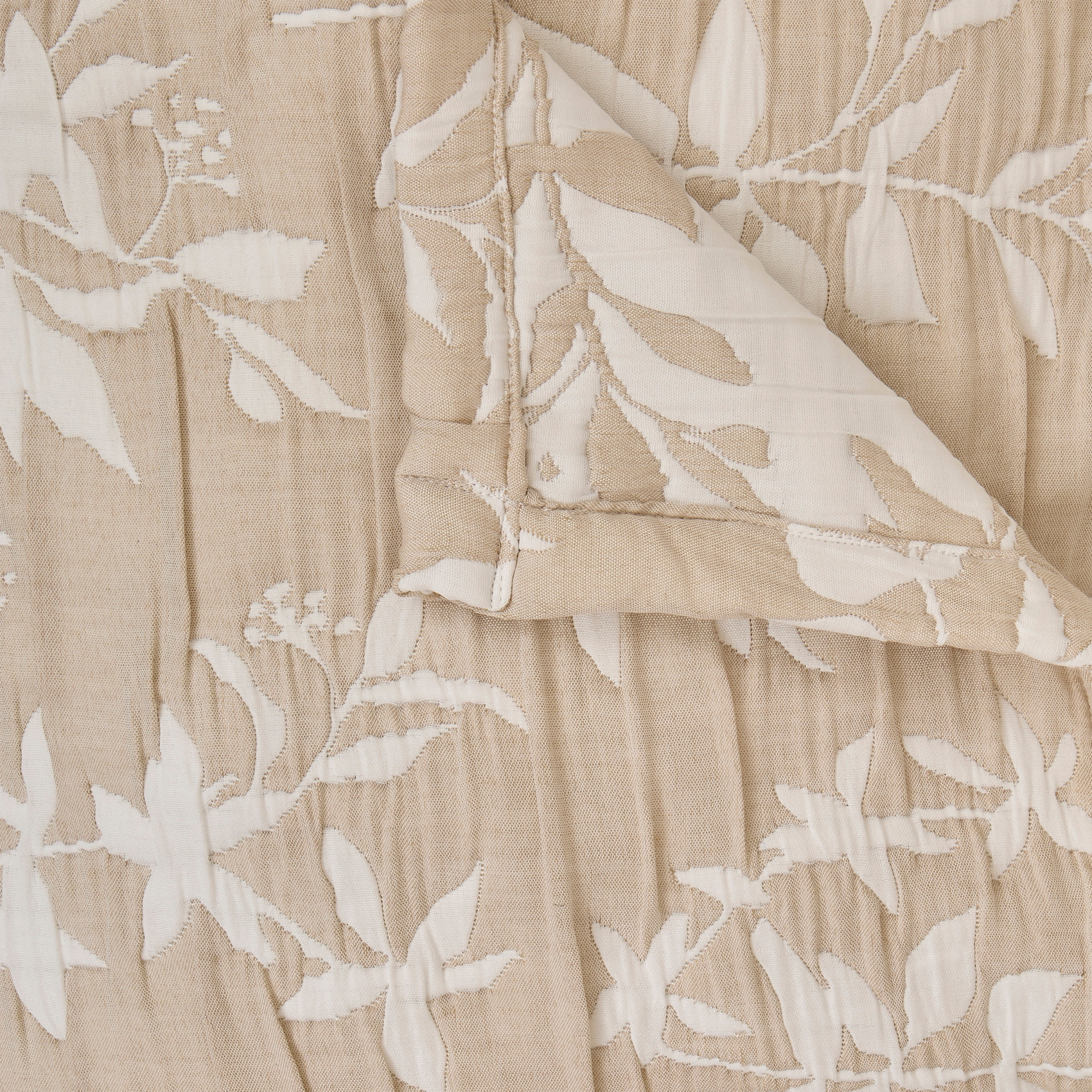 Dessus de lit fleuri matelassé — vue 3