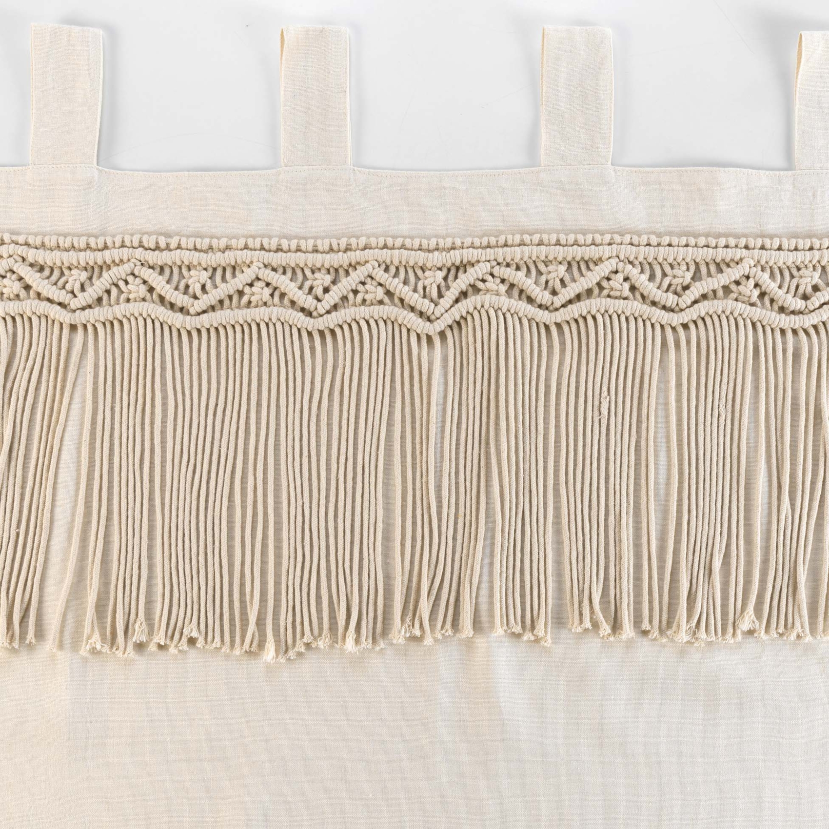 Rideau à passants en macramé — vue 4