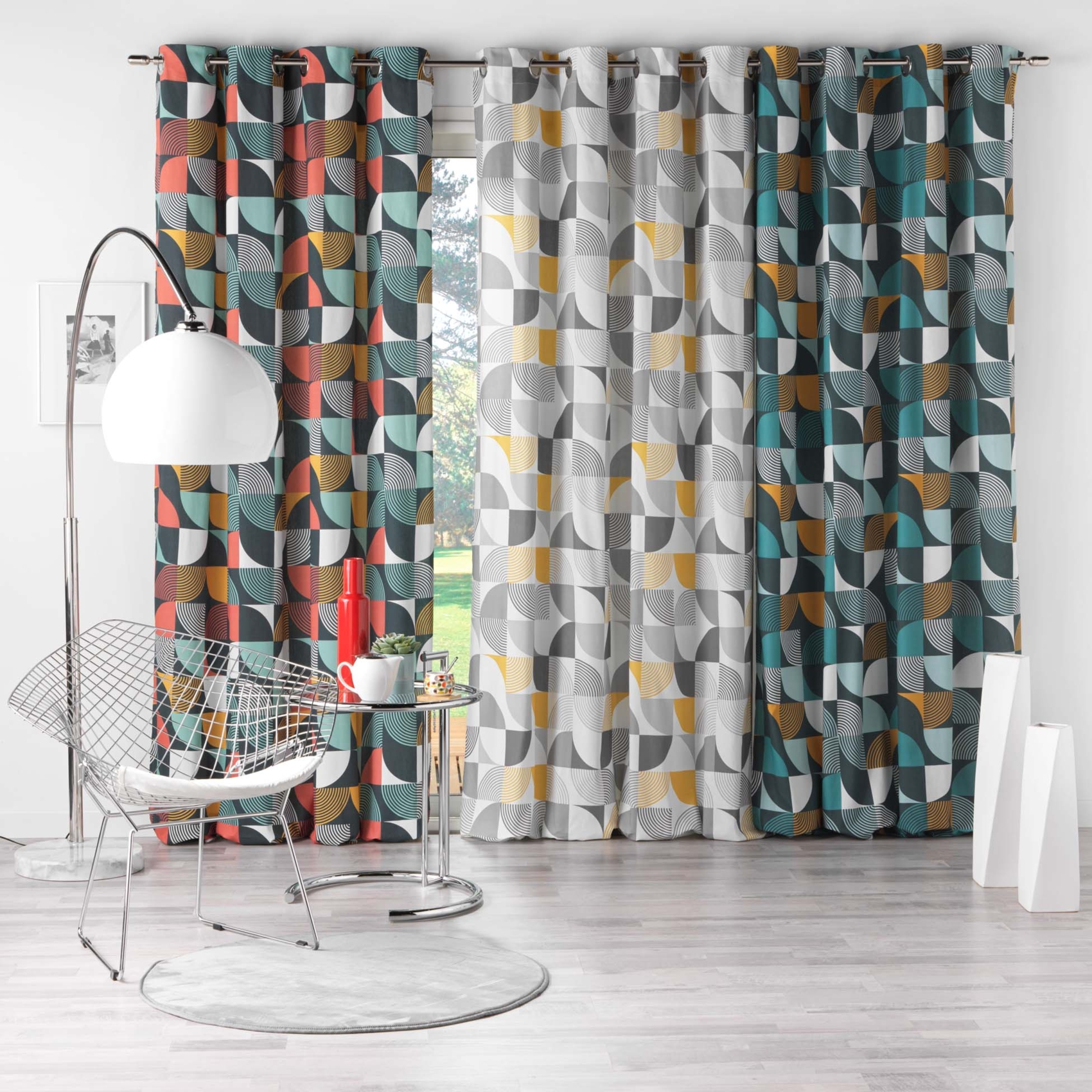 Rideau à tendance géométrique — vue 5