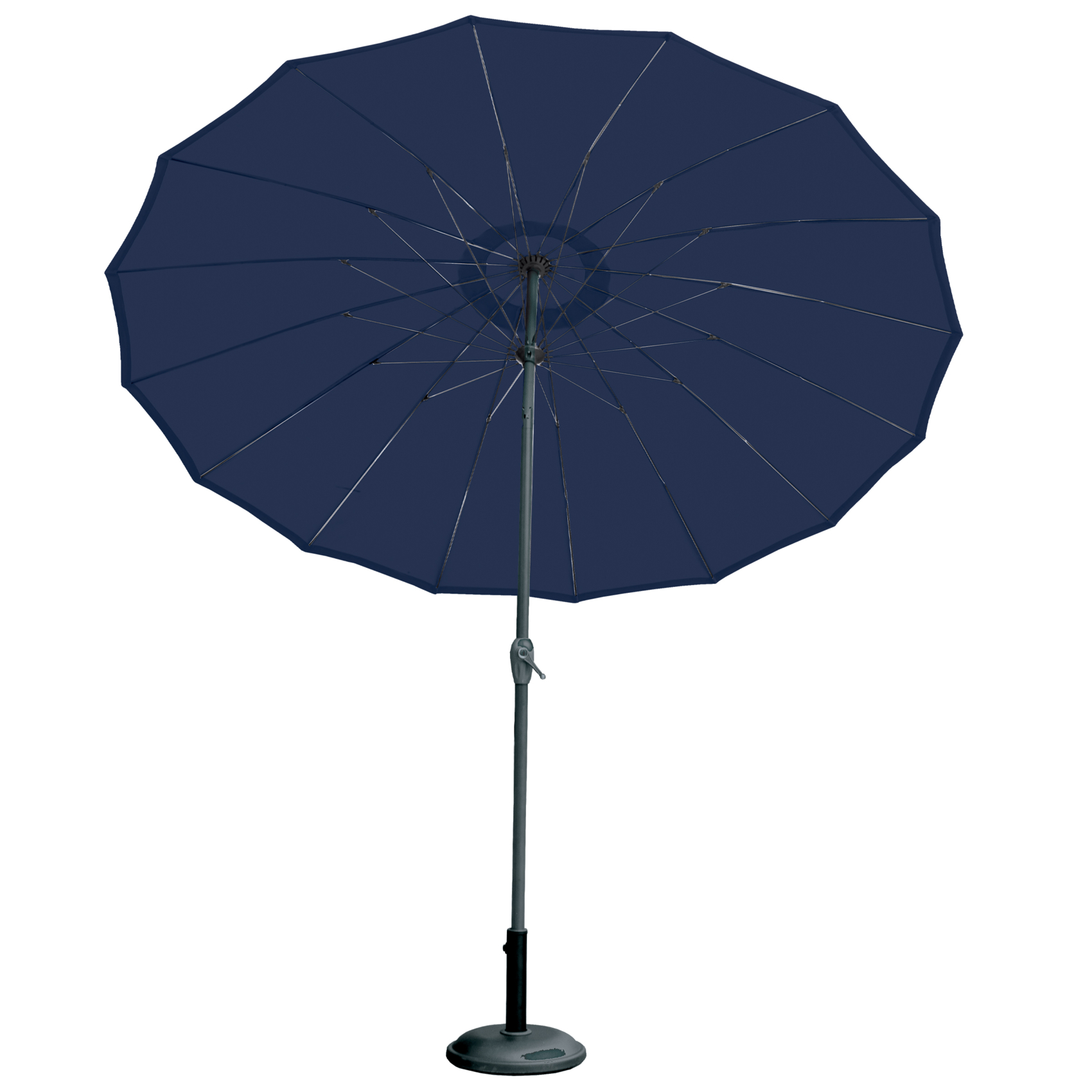 Parasol à effet parapluie composé de 16 baleines — vue 5