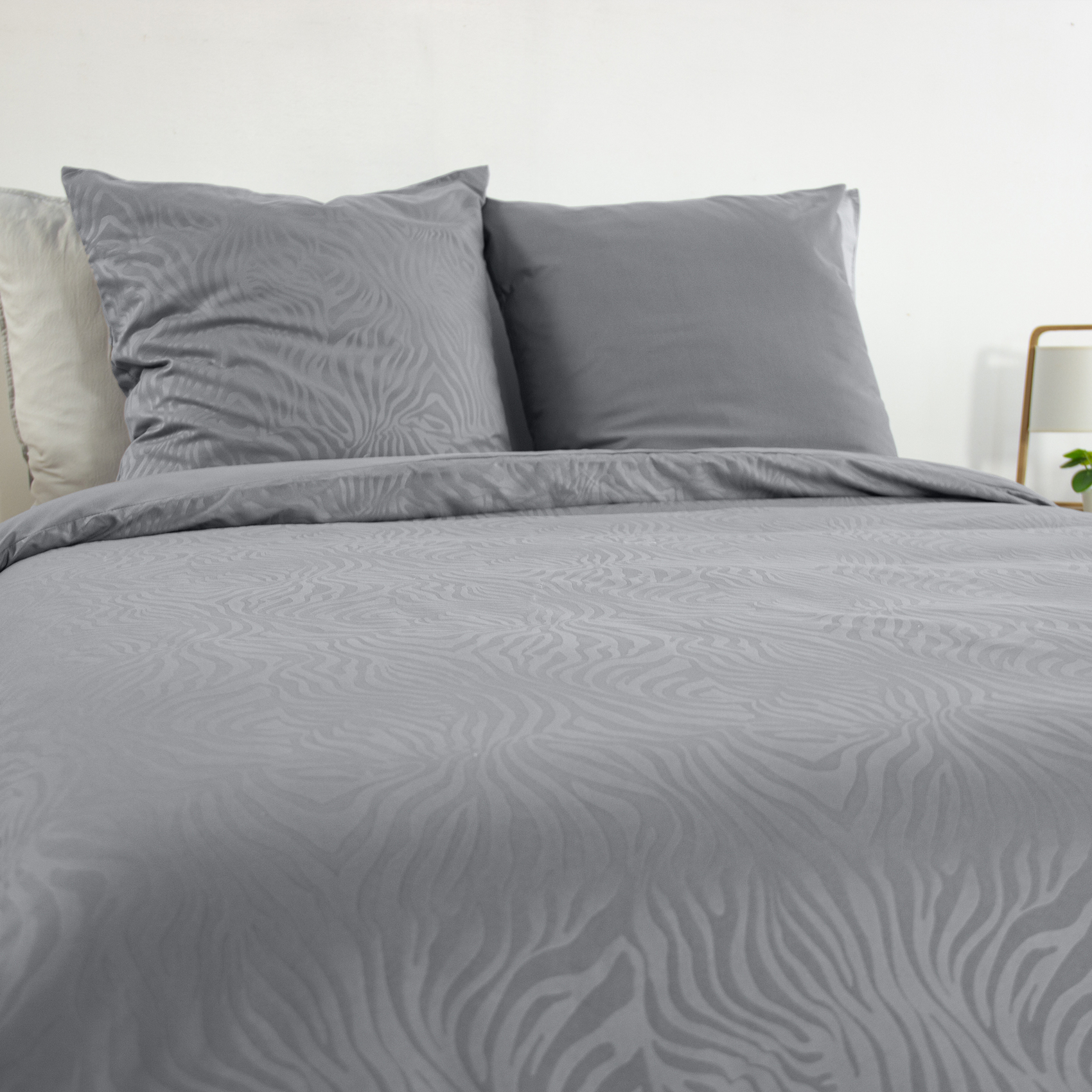 Parure de lit 3 pièces zèbre housse et taies — vue 5