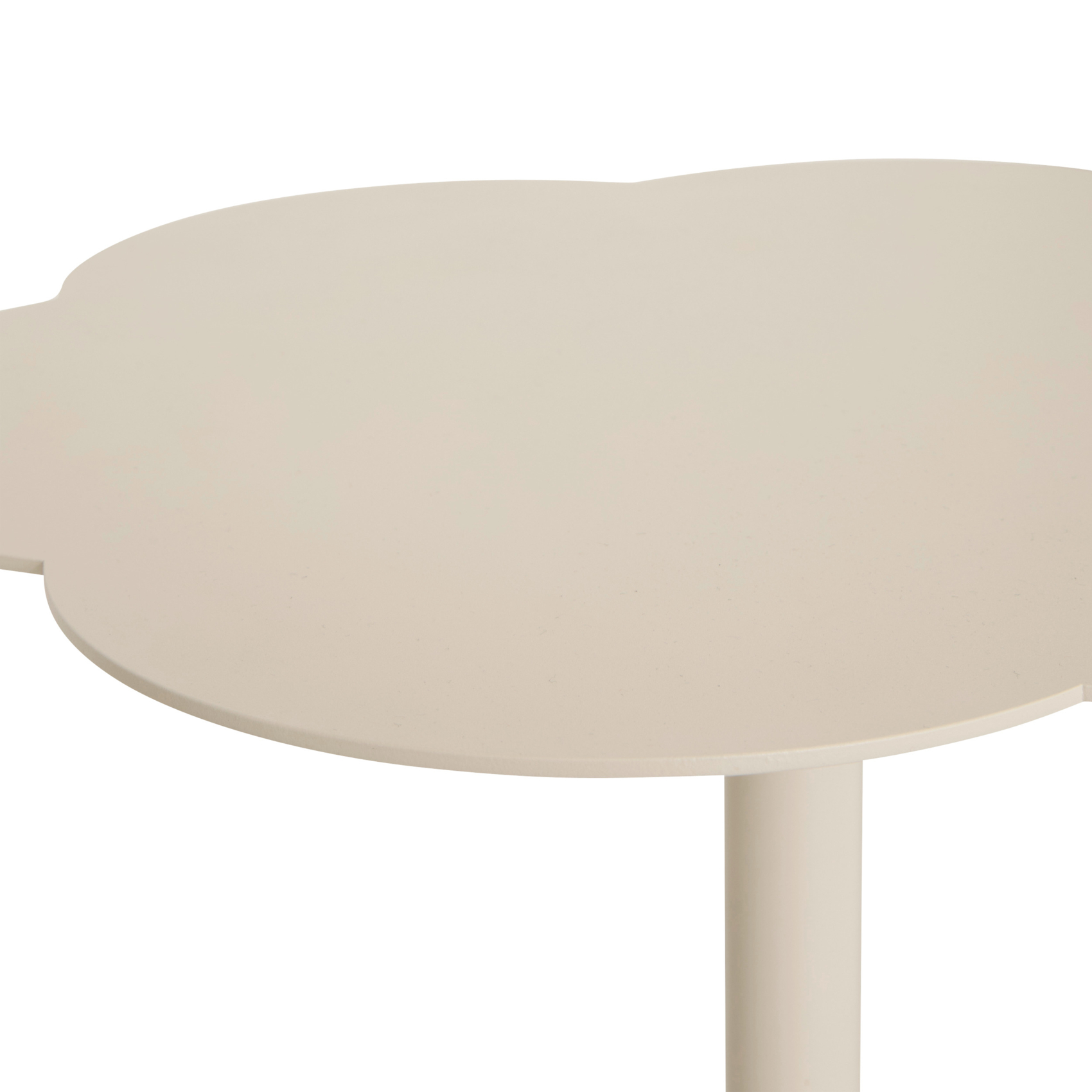Table d’appoint ronde forme fleur — vue 4