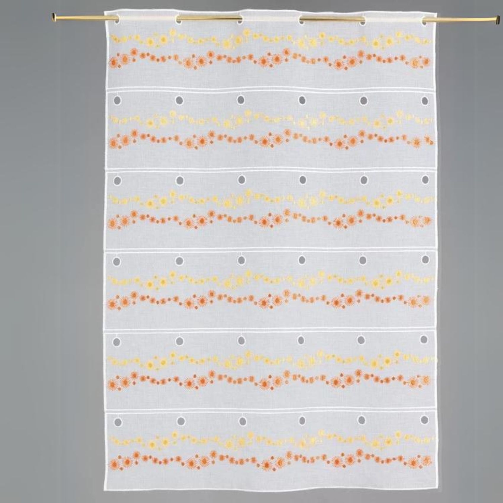 Modulable à petites fleurs brodées