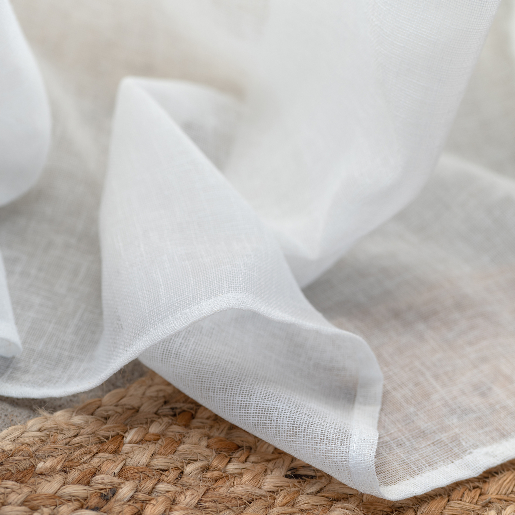 Voilage passants cachés effet lin — vue 6