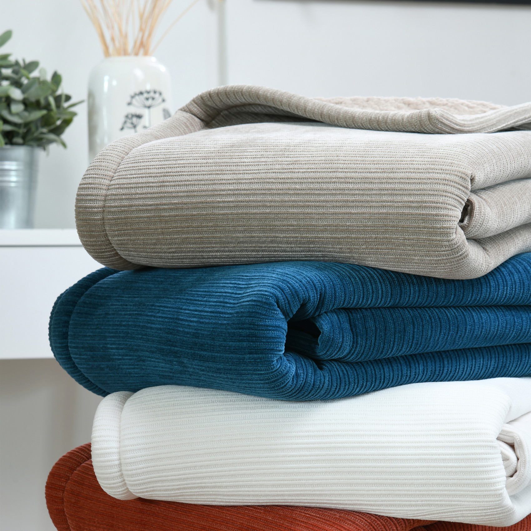 Plaid côtelé ultra doux — vue 5