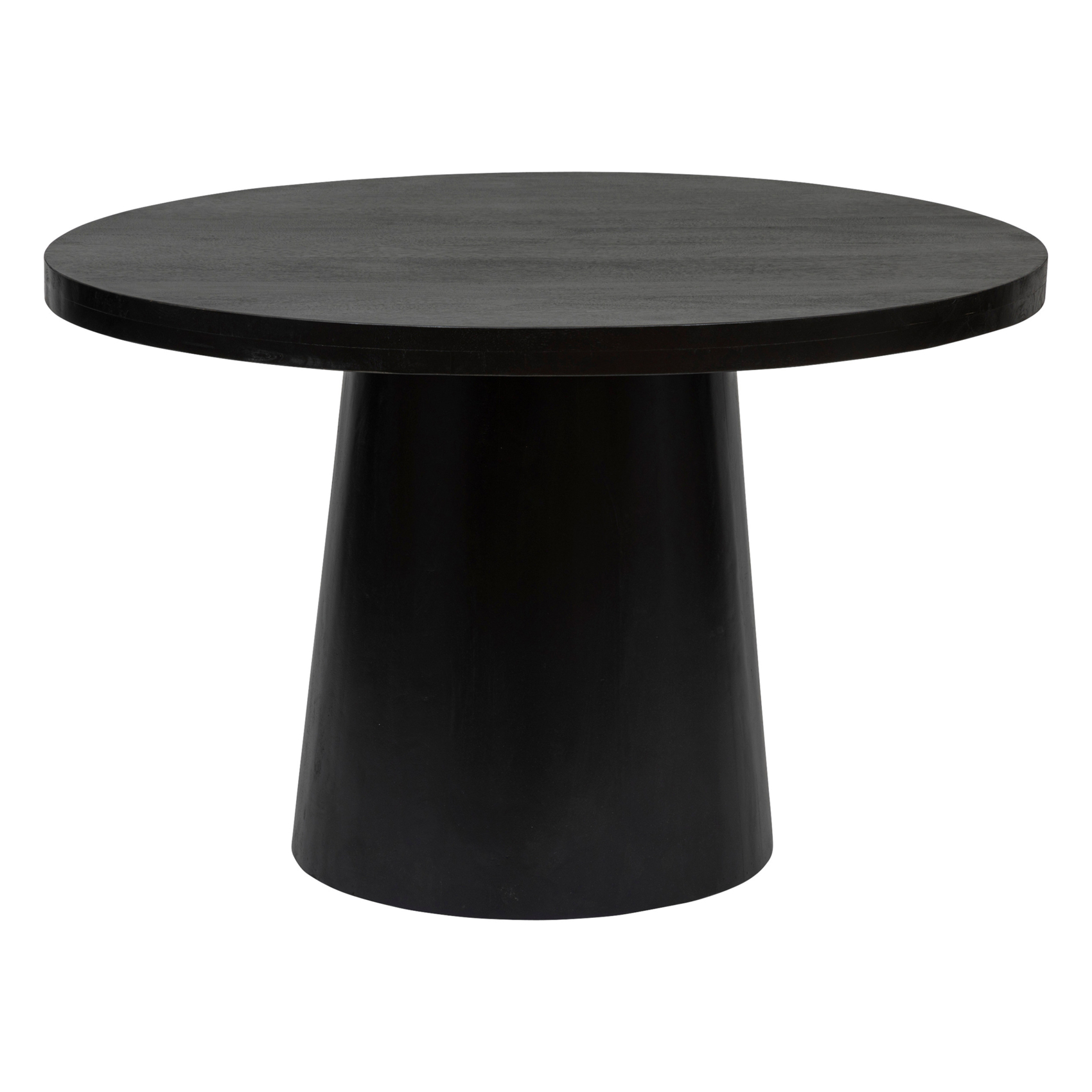 Table à manger ronde en manguier massif