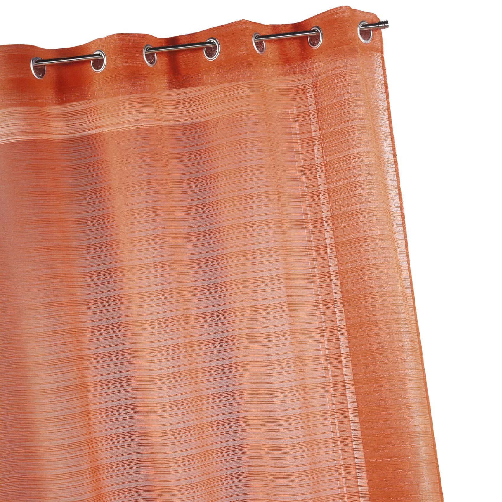 Voilage fantaisie à fines rayures — vue 4