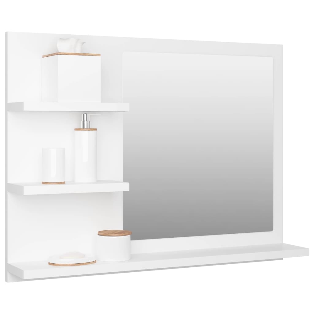 Miroir de salle de bain avec rangements — vue 3
