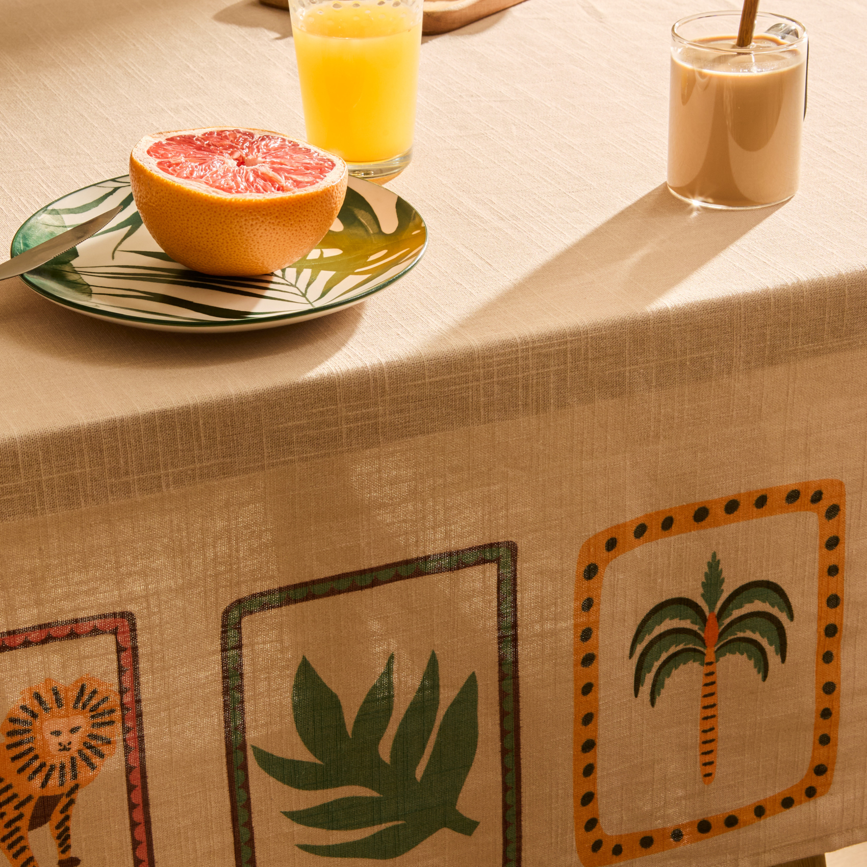 Nappe en coton tropical traitement hydrofuge — vue 6
