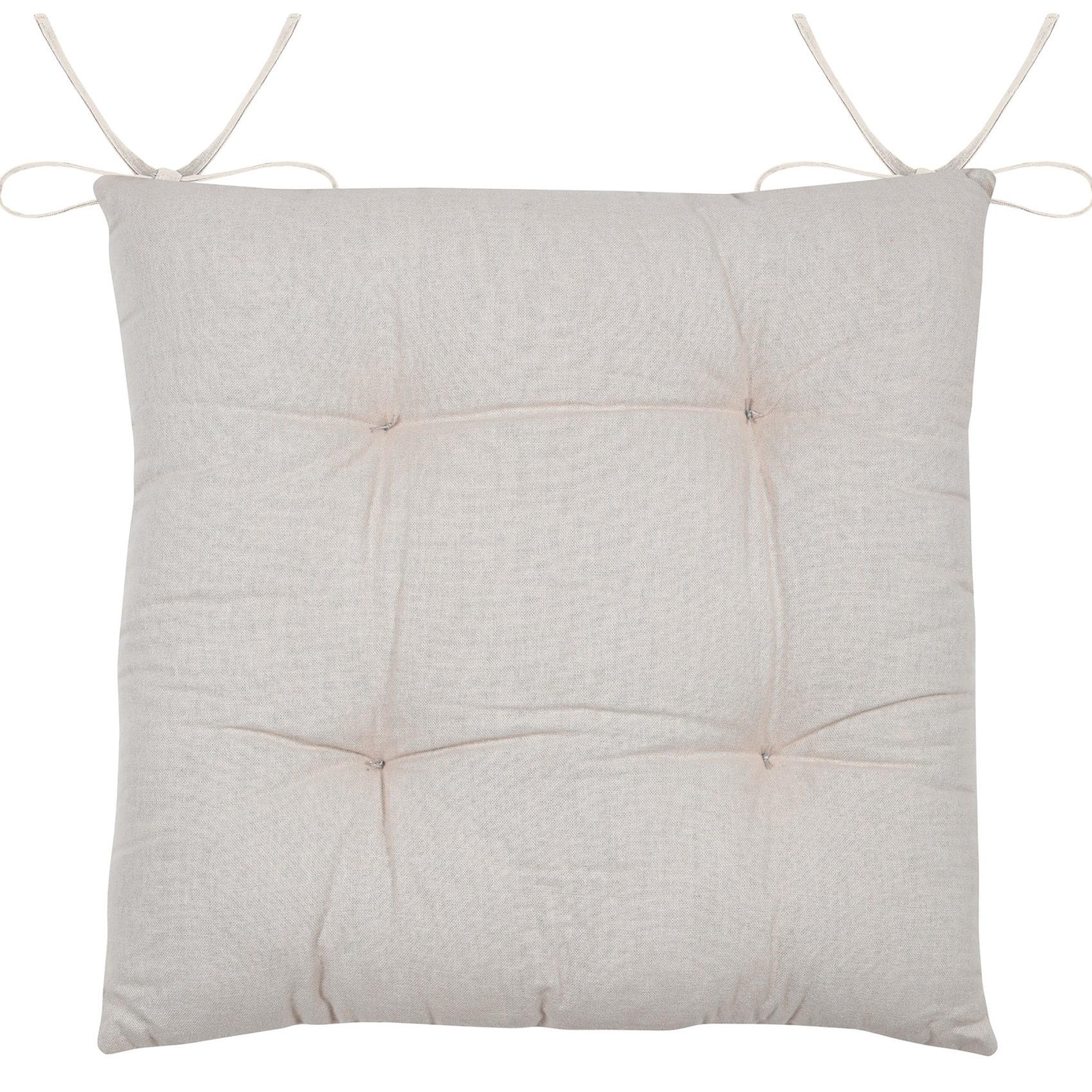 Galette de chaise brodée motif palmier — vue 4