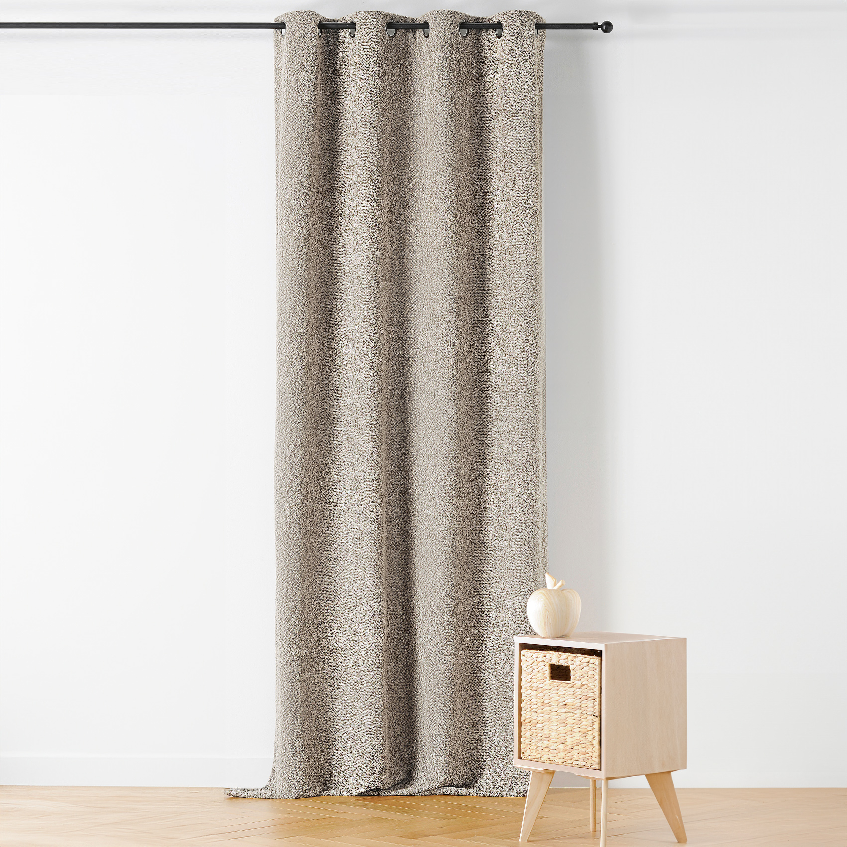 Rideau Thermique à Oeillets Effet Bouclé — vue 5