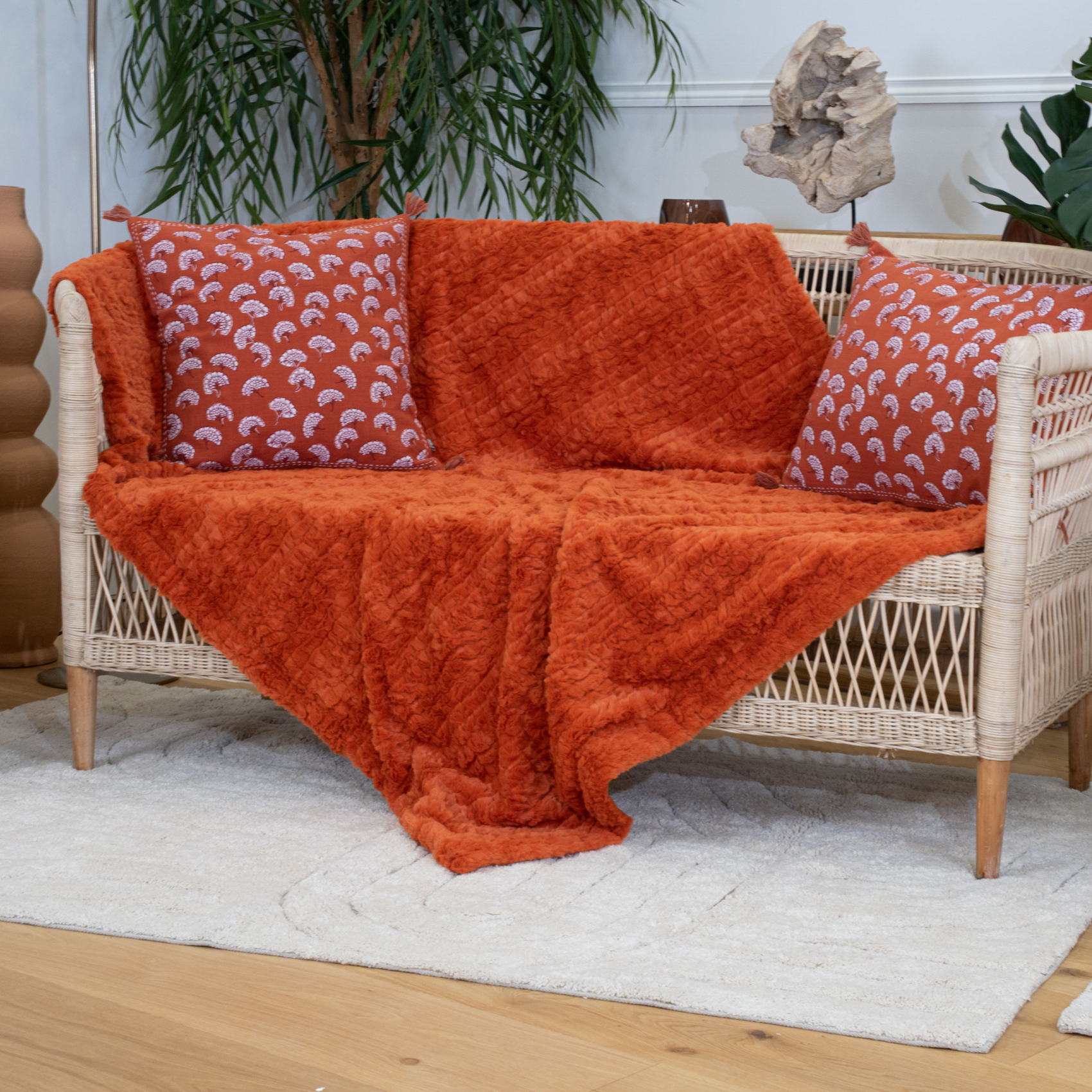 Plaid doux texturé — vue 6